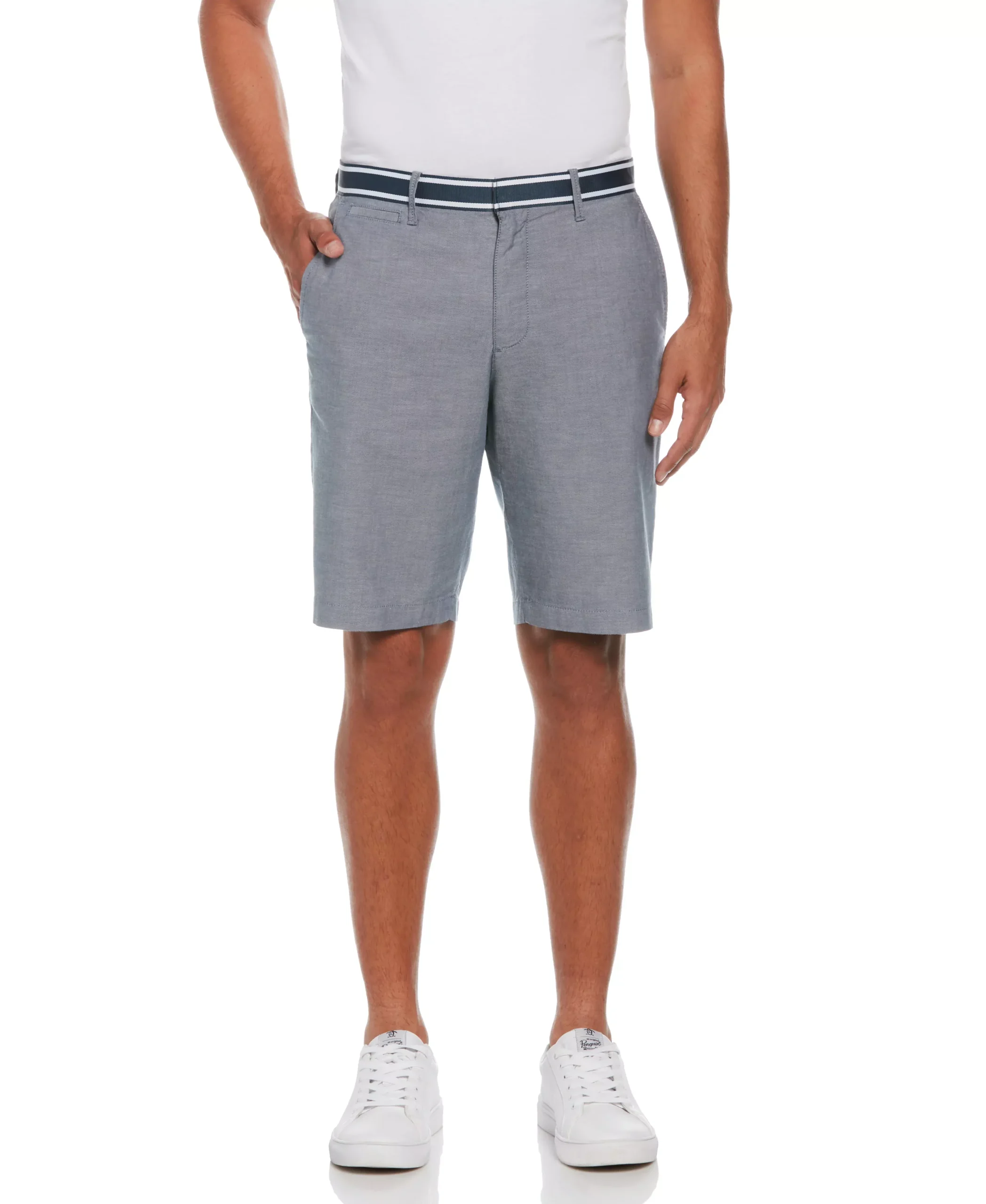 10" Oxford Slim Fit Short
