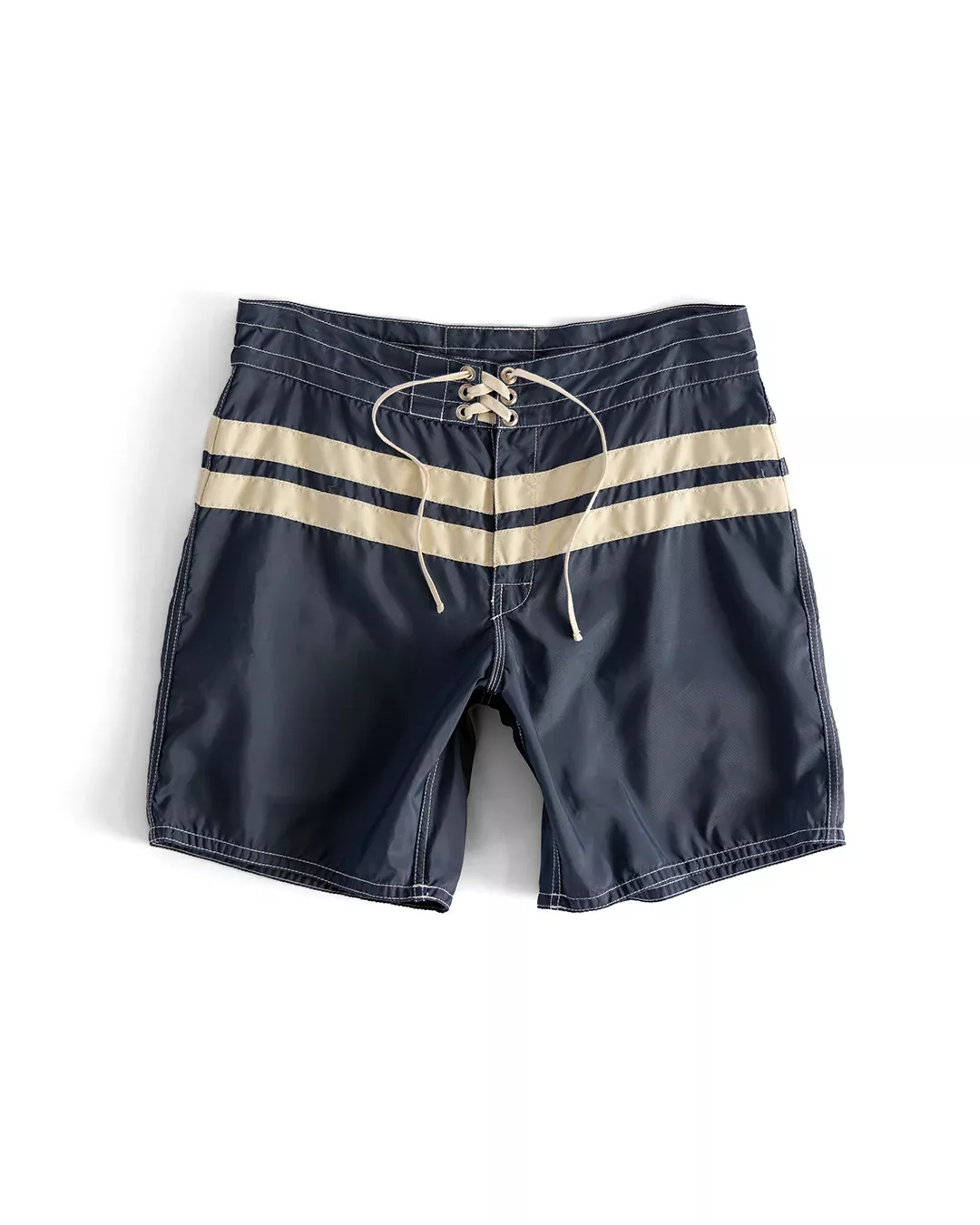 300 Comp Stripe Boardshorts – Navy/Bone | Birdwell