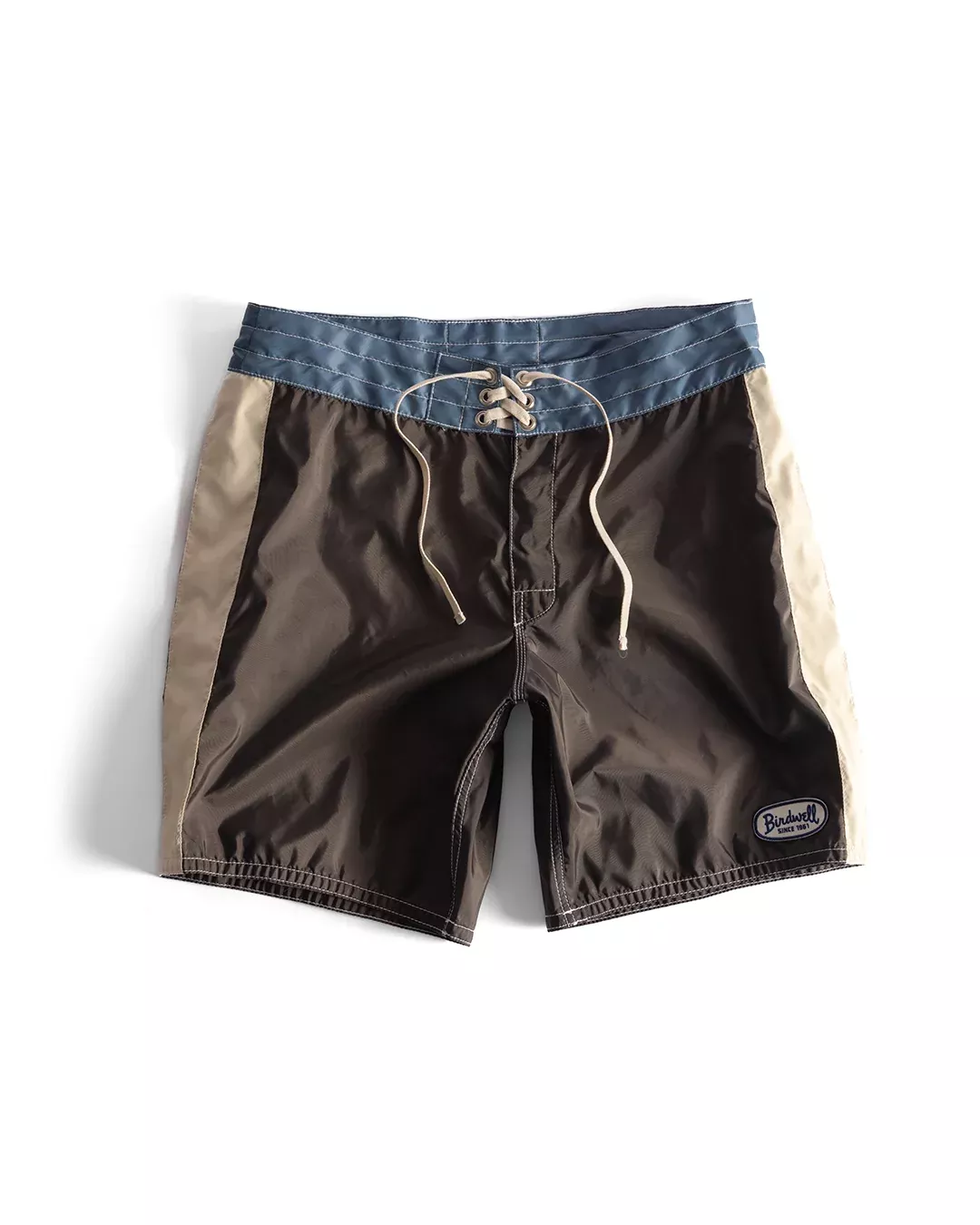 300 Legend Boardshorts - Brown/Federal Blue/Bone – Birdwell