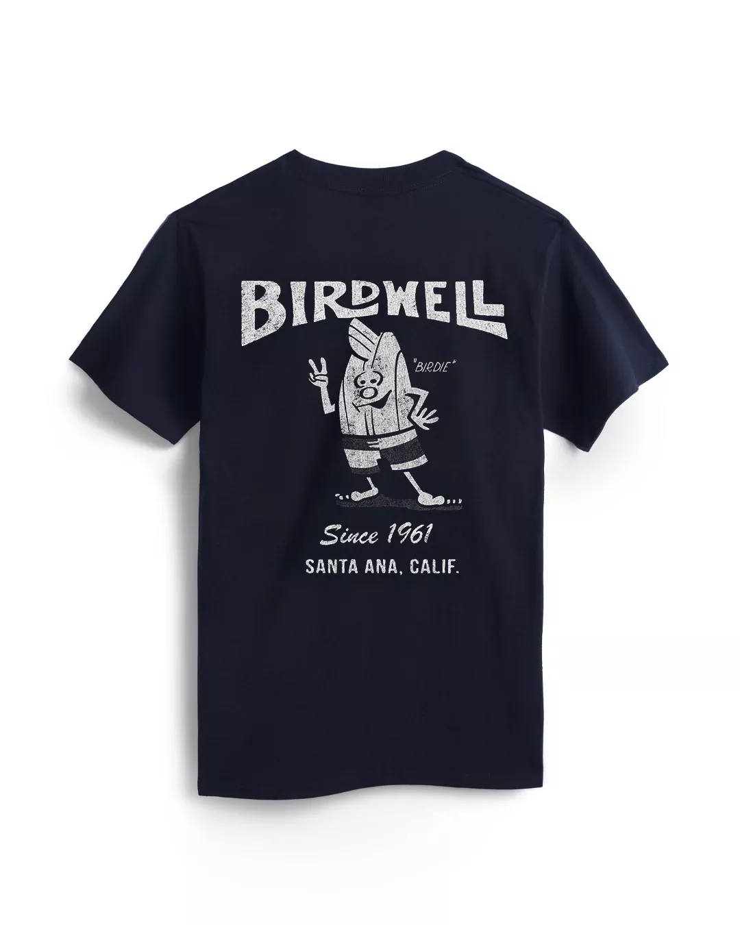 61 T-Shirt - Navy/White – Birdwell