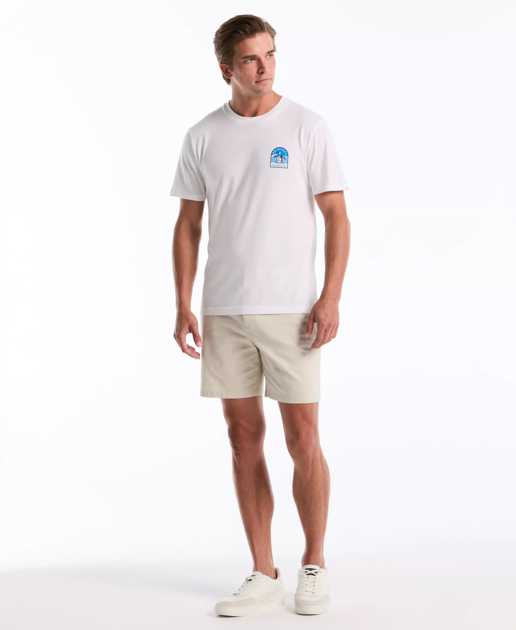 7" Cotton Blend Twill Short