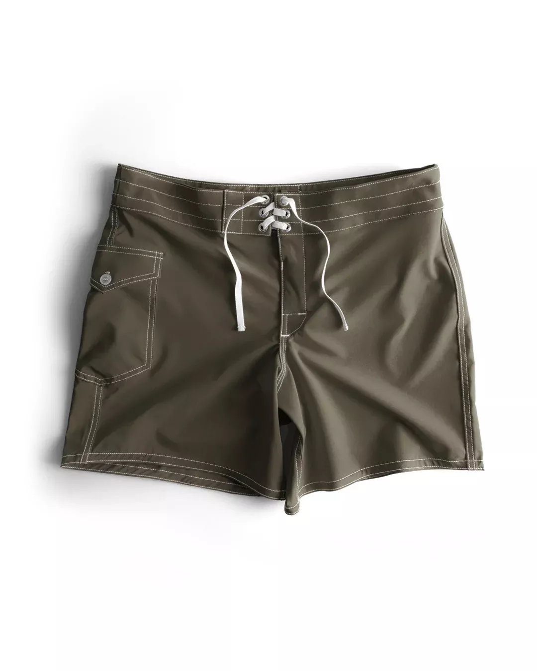806 SurfStretch Side Pocket Boardshorts - Army – Birdwell