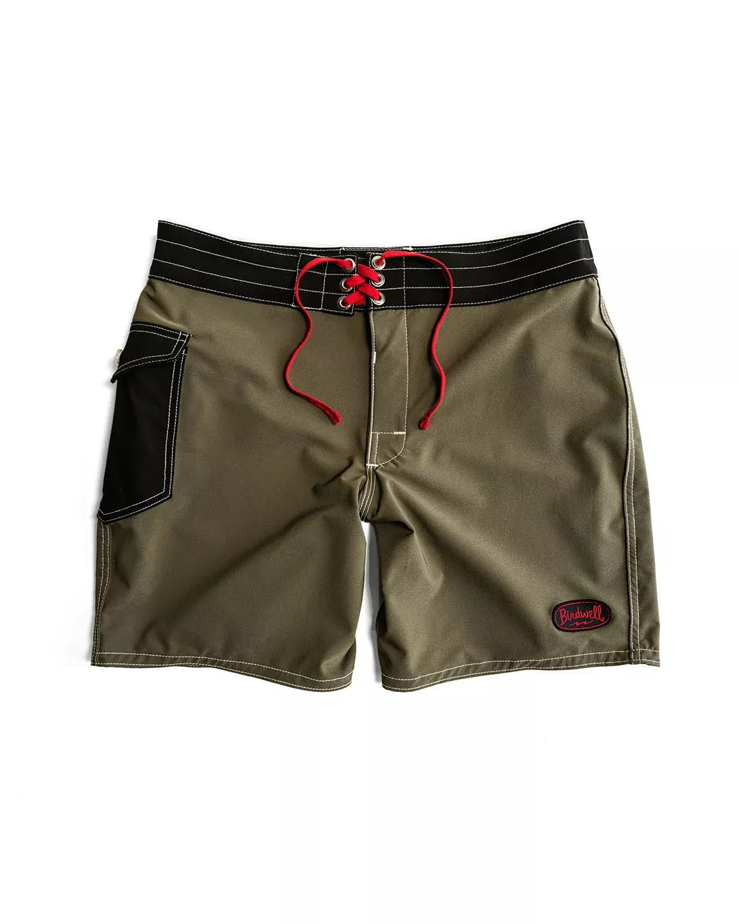 808 Powerbird Boardshorts – Dark Olive | Birdwell
