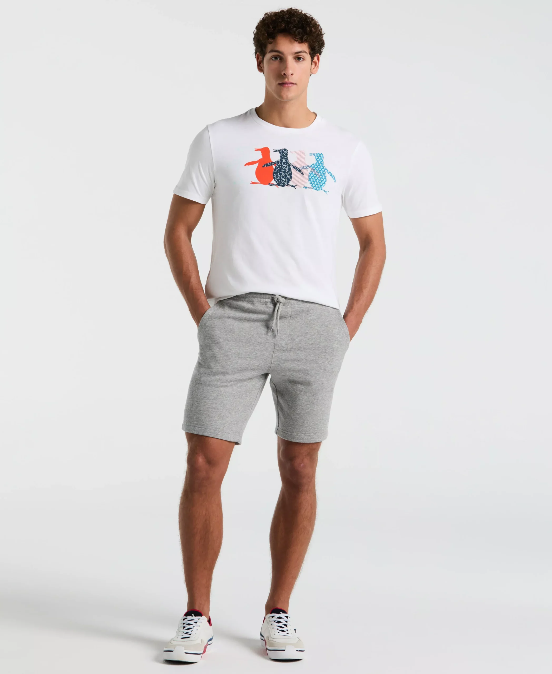 9" Fleece Embroidered Pete Short