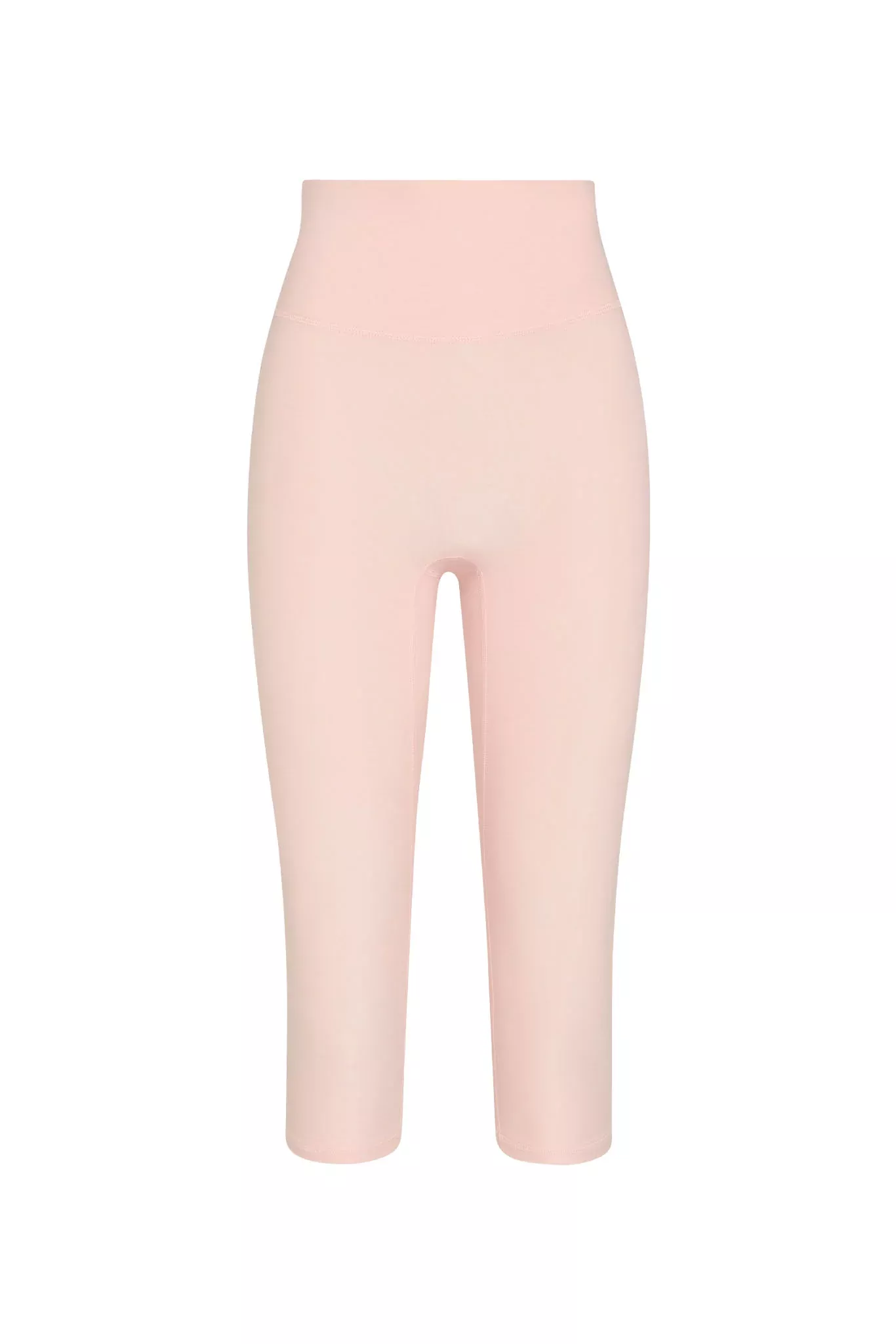 Acadia Cropped Legging - Heather Powder Pink