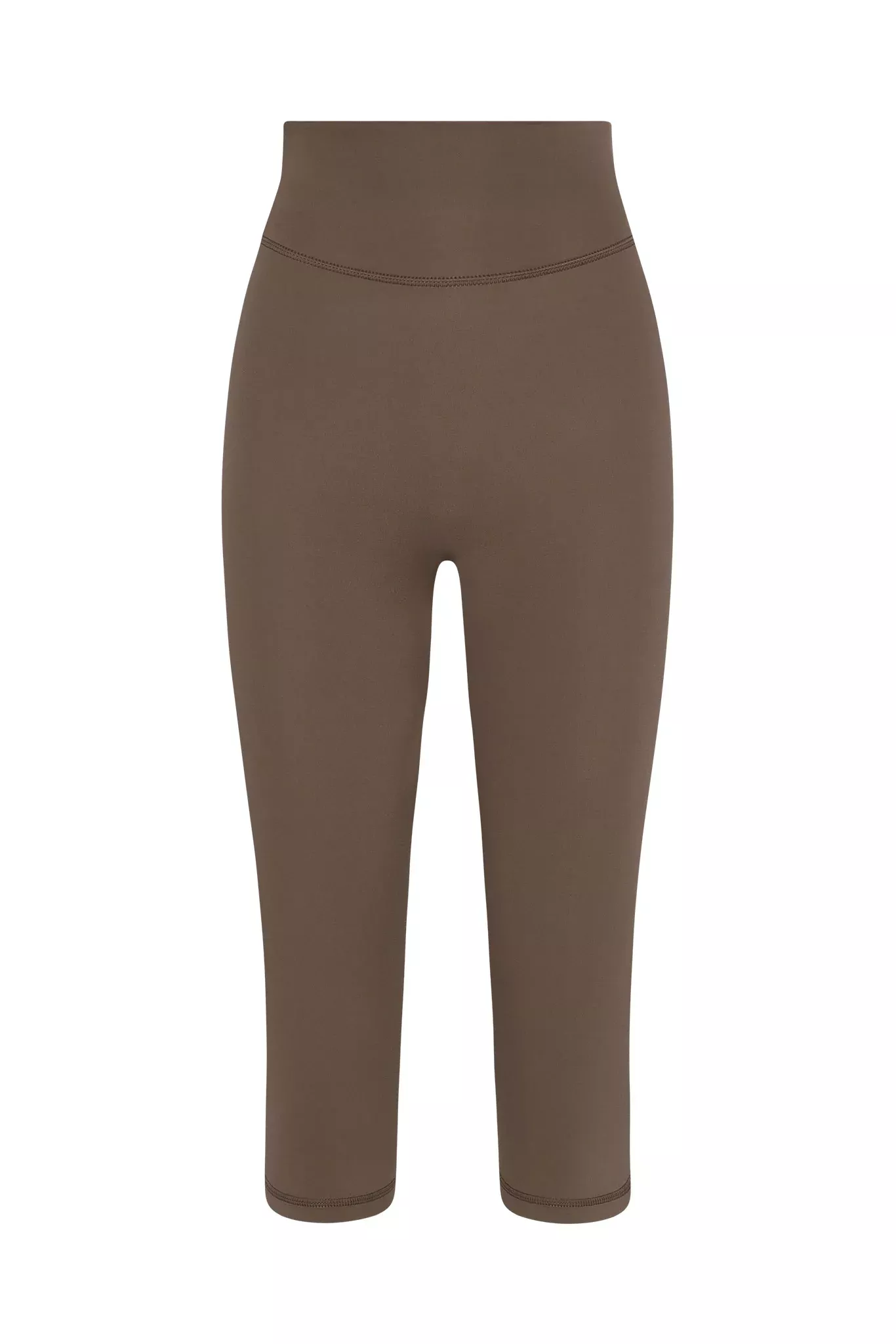 Acadia Cropped Legging - Stone Jersey