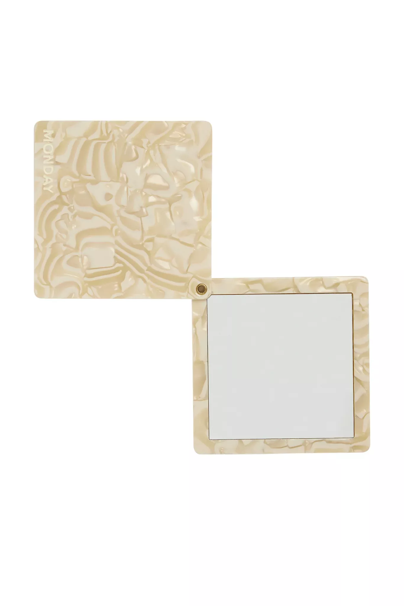 Acklins Mirror - Ivory Swirl