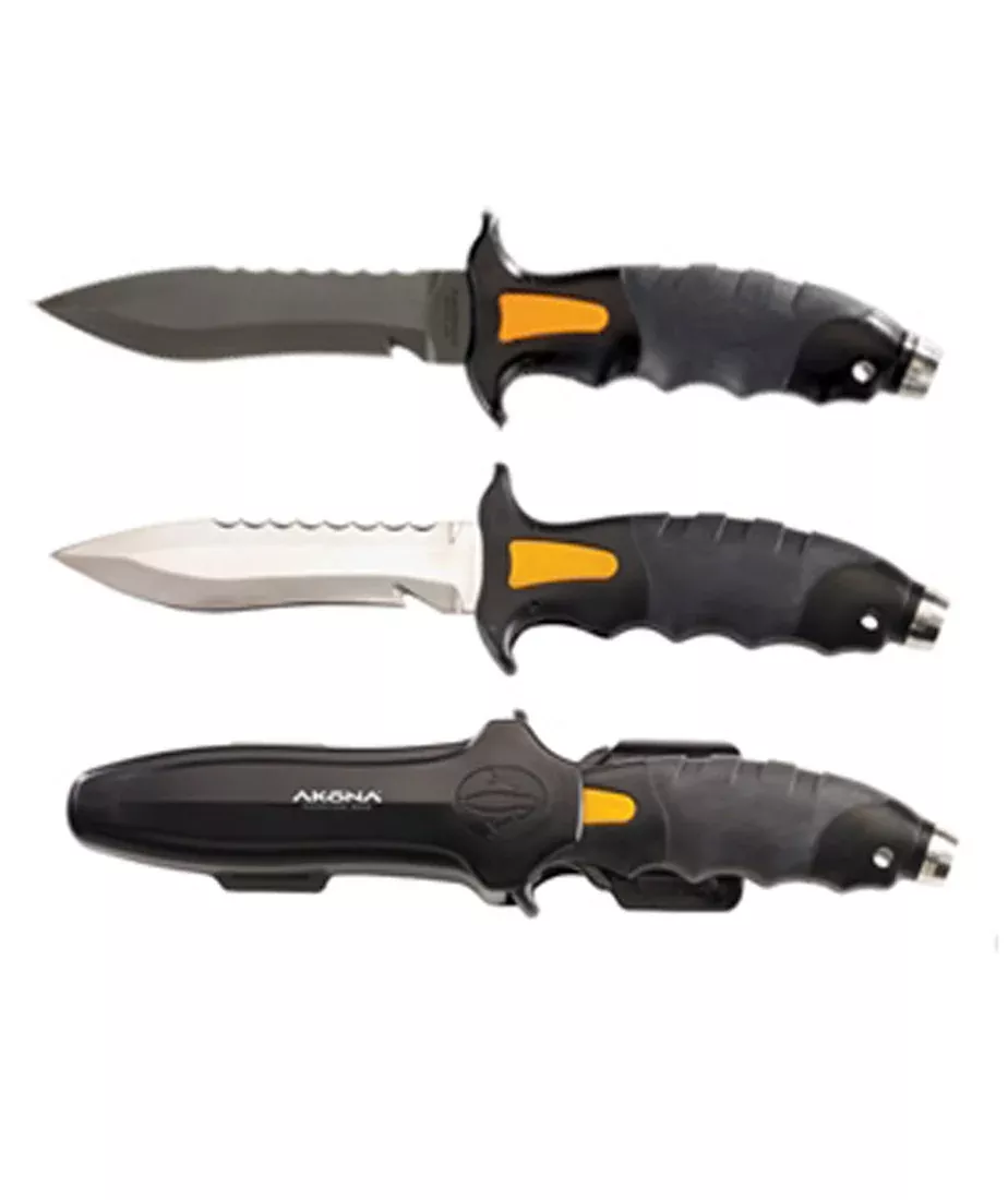 Akona Talon Dive Knife w/ Pressure Locking Sheath