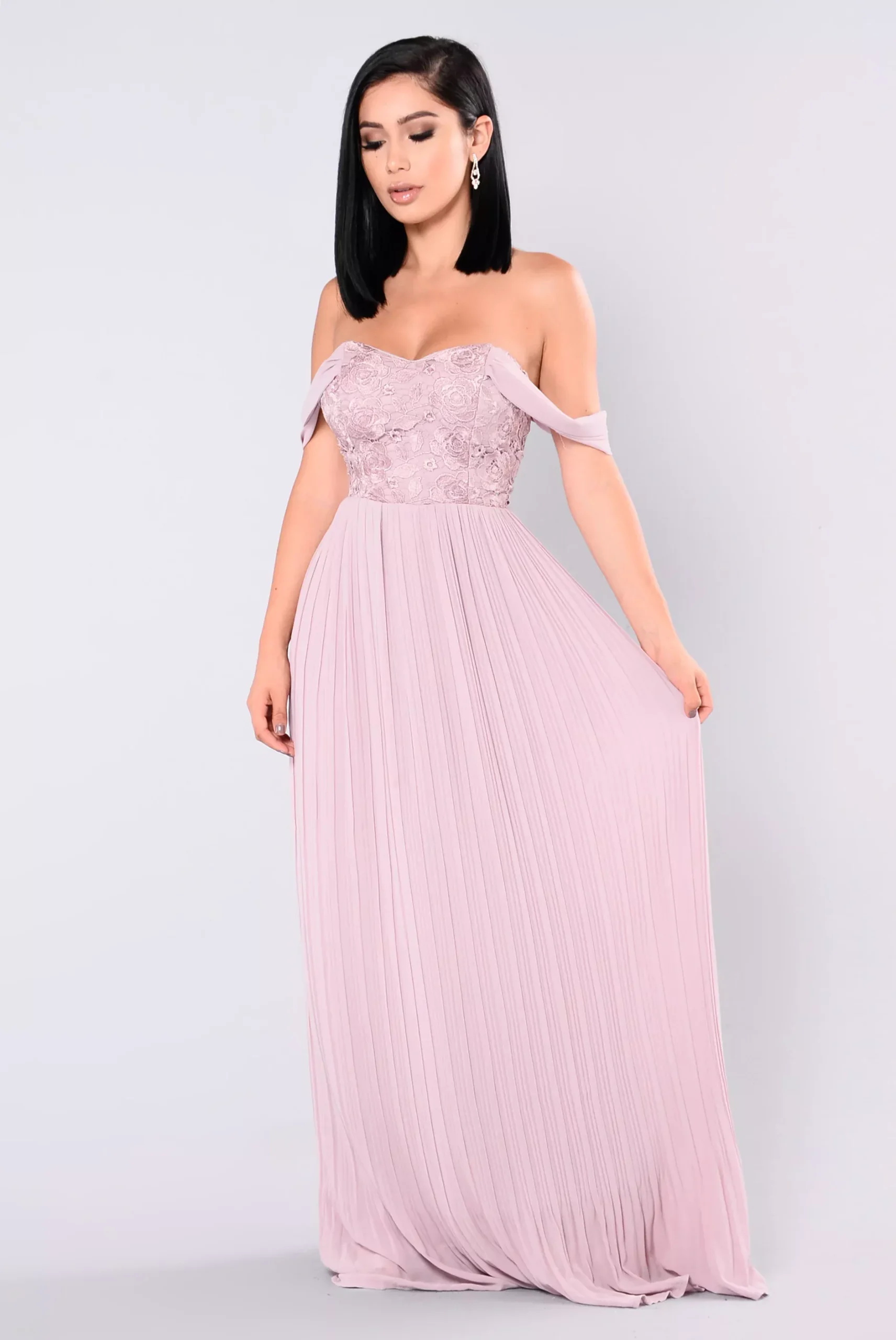 Allure Maxi Dress - Mauve