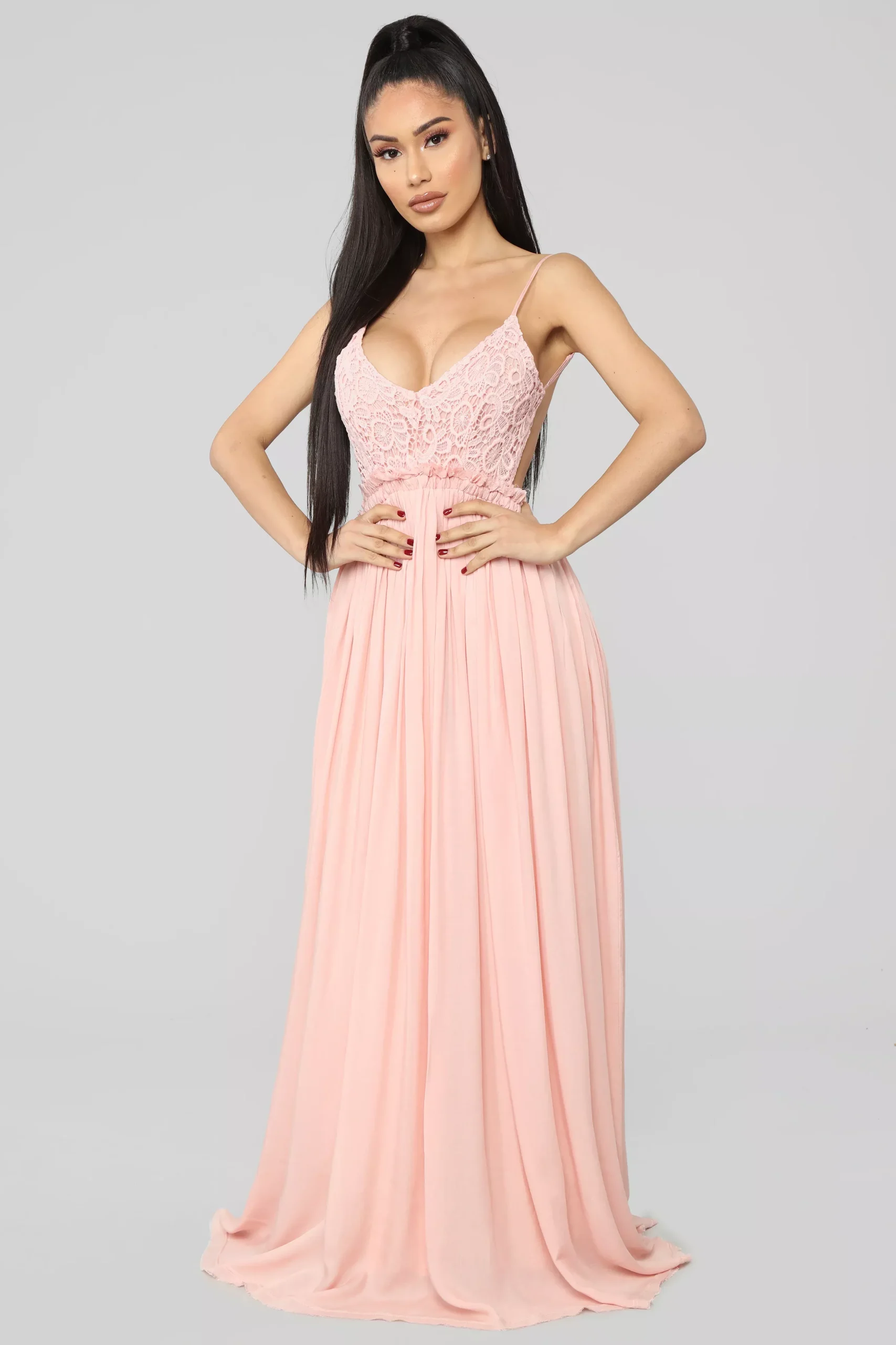 Ancient Rome Dress - Mauve