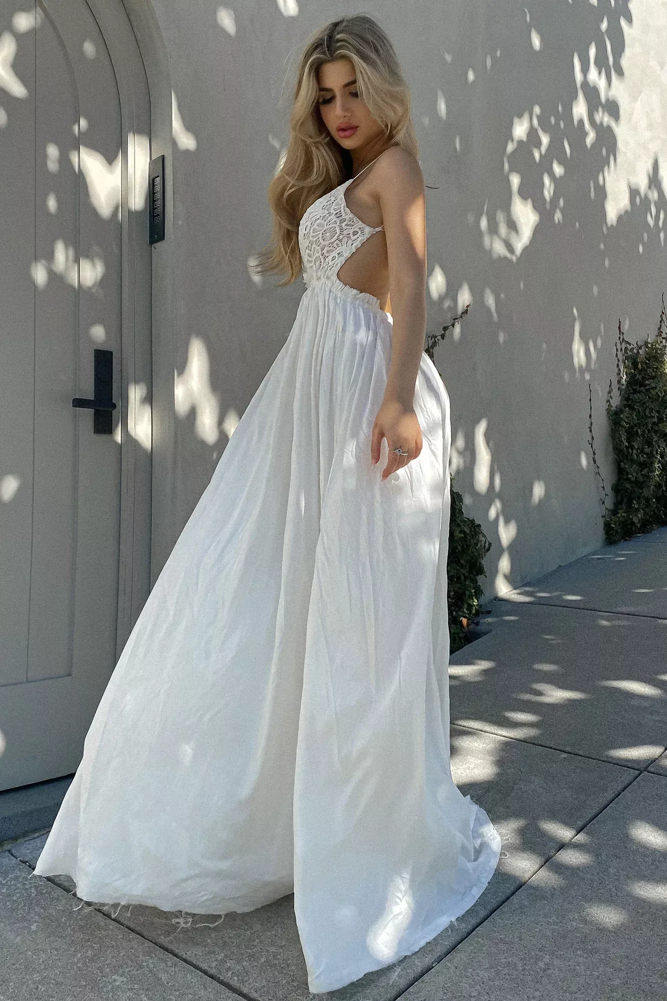 Ancient Rome Dress - White