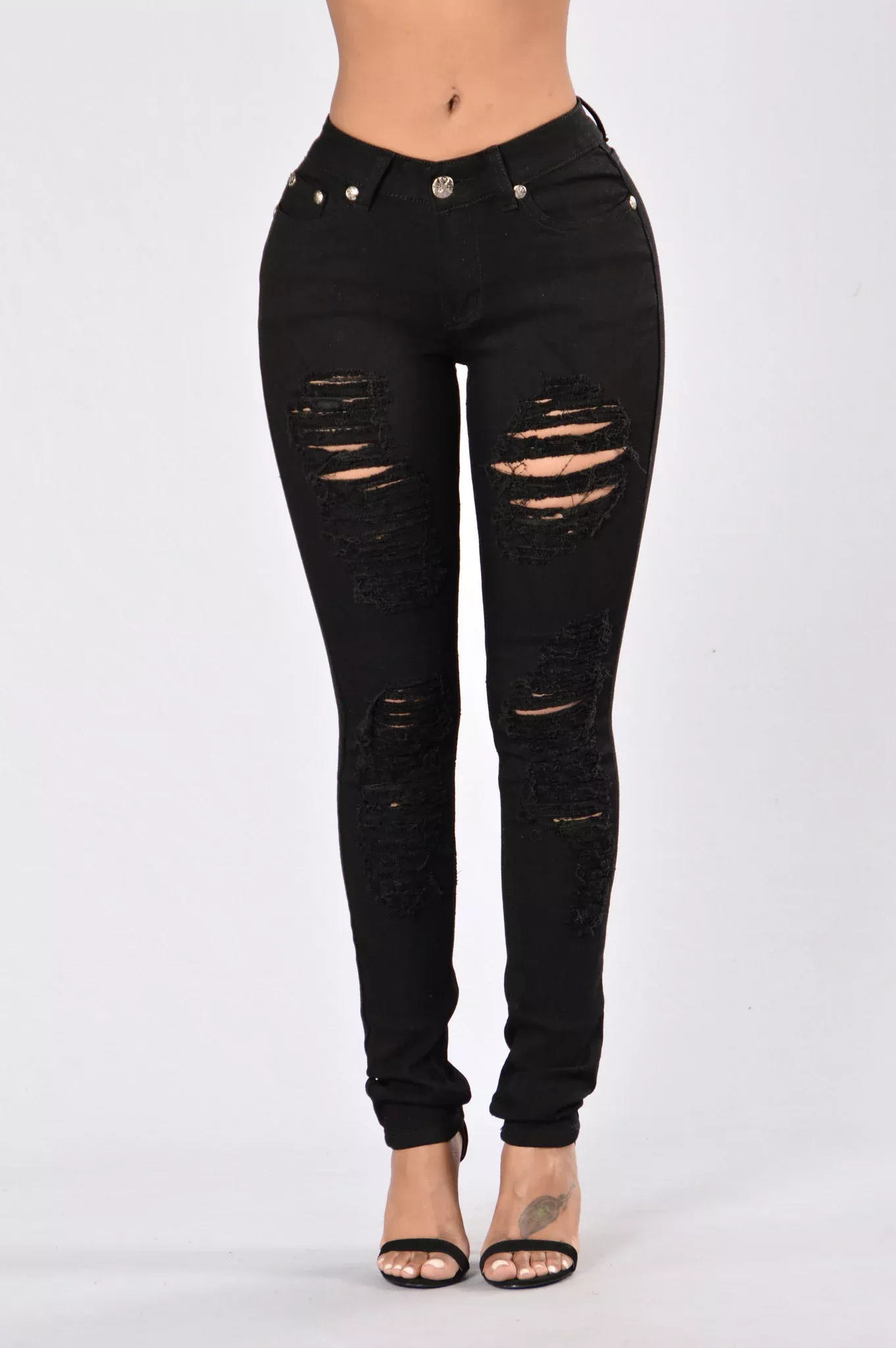 Any Time Any Day Jeans - Black
