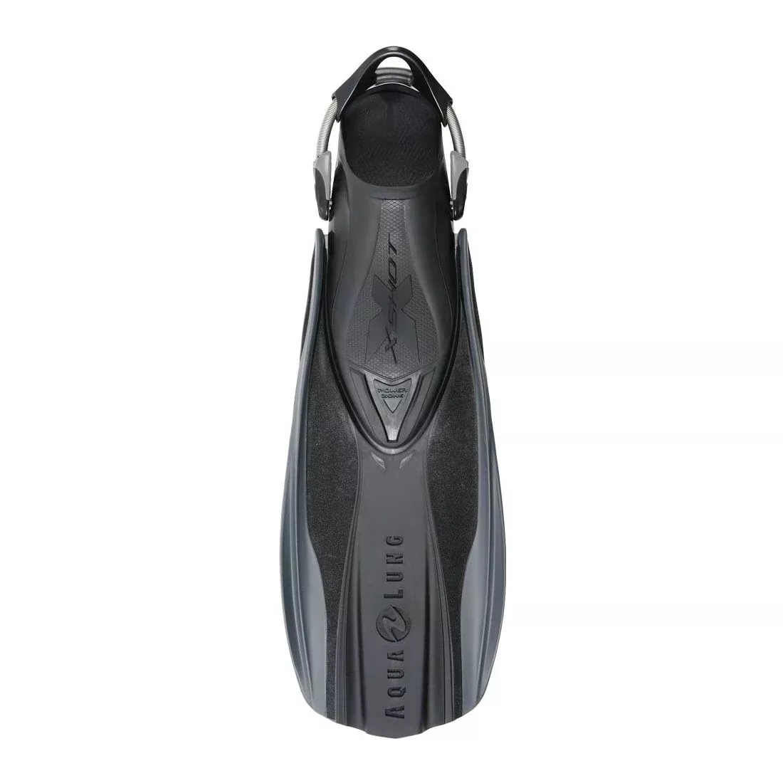 Aqualung X SHOT Fins Open Heel w/ Spring Straps