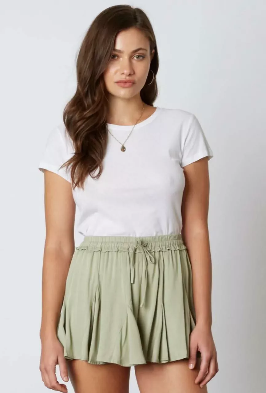 Asimina Moss Green Shorts | Boho Pink