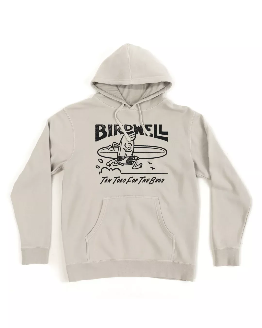 B-Line Midweight Hoodie - Bone – Birdwell