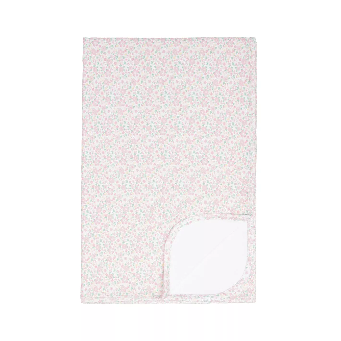 baby antique floral blanket