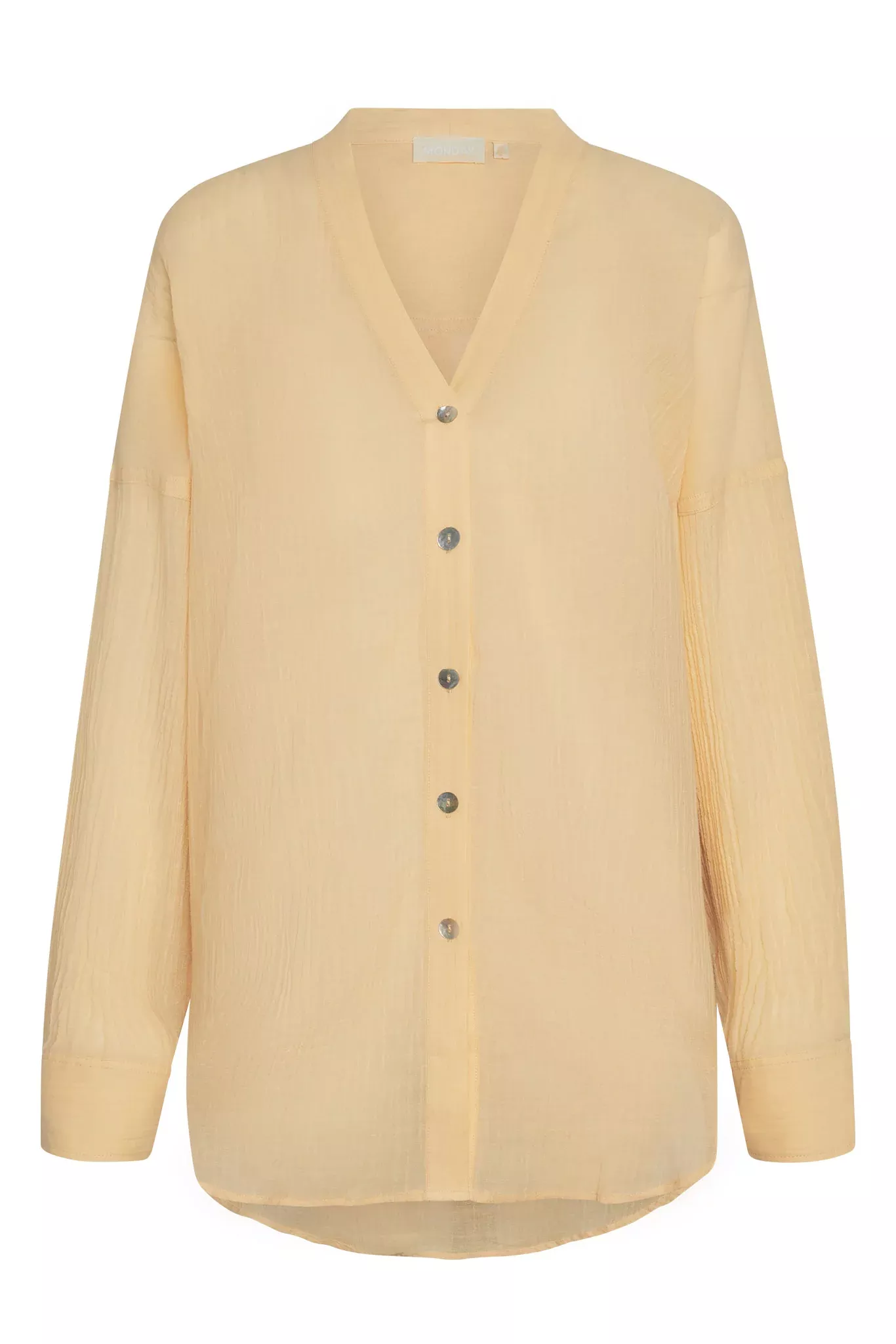Barcelona Tunic - Raffia Crinkle Linen