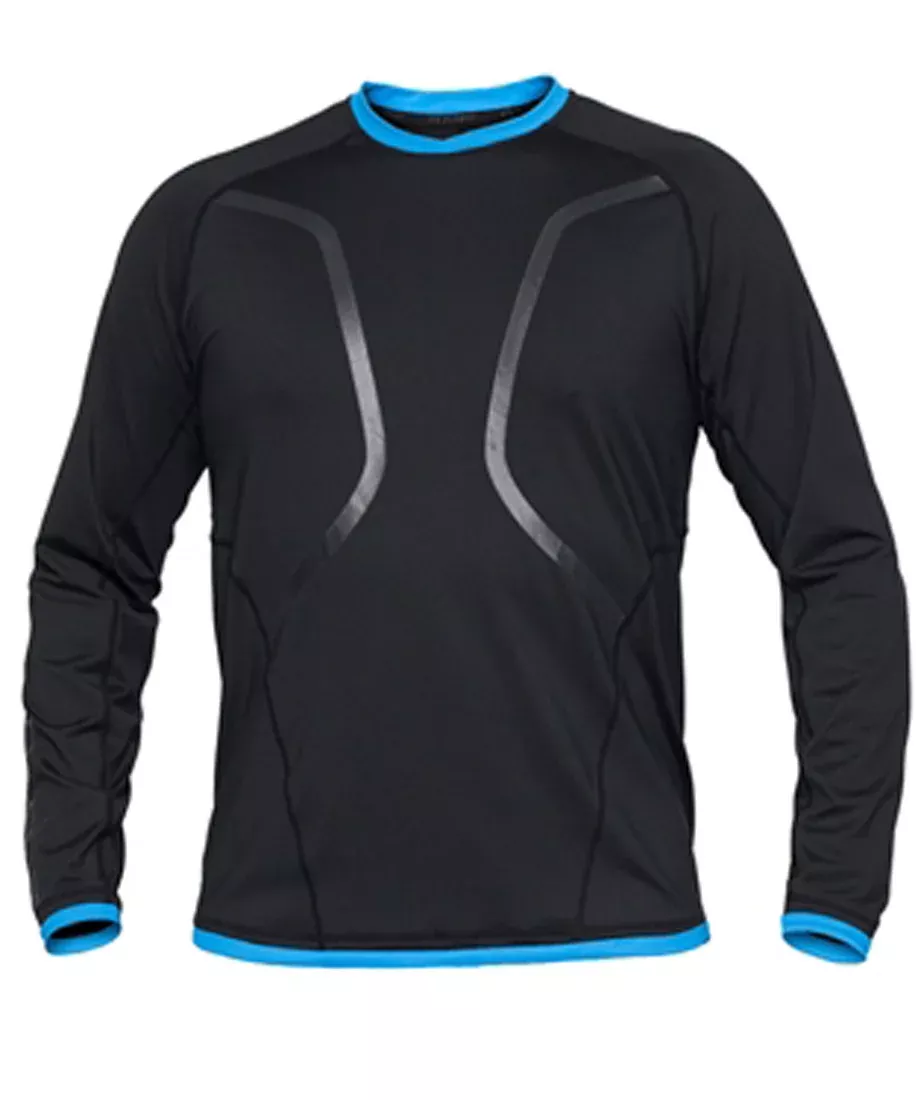 Bare Mens Long Sleeve Rashguard -Black