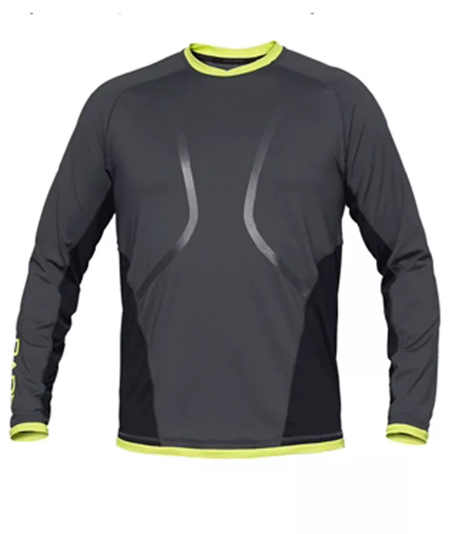 Bare Mens Long Sleeve Rashguard -Gray