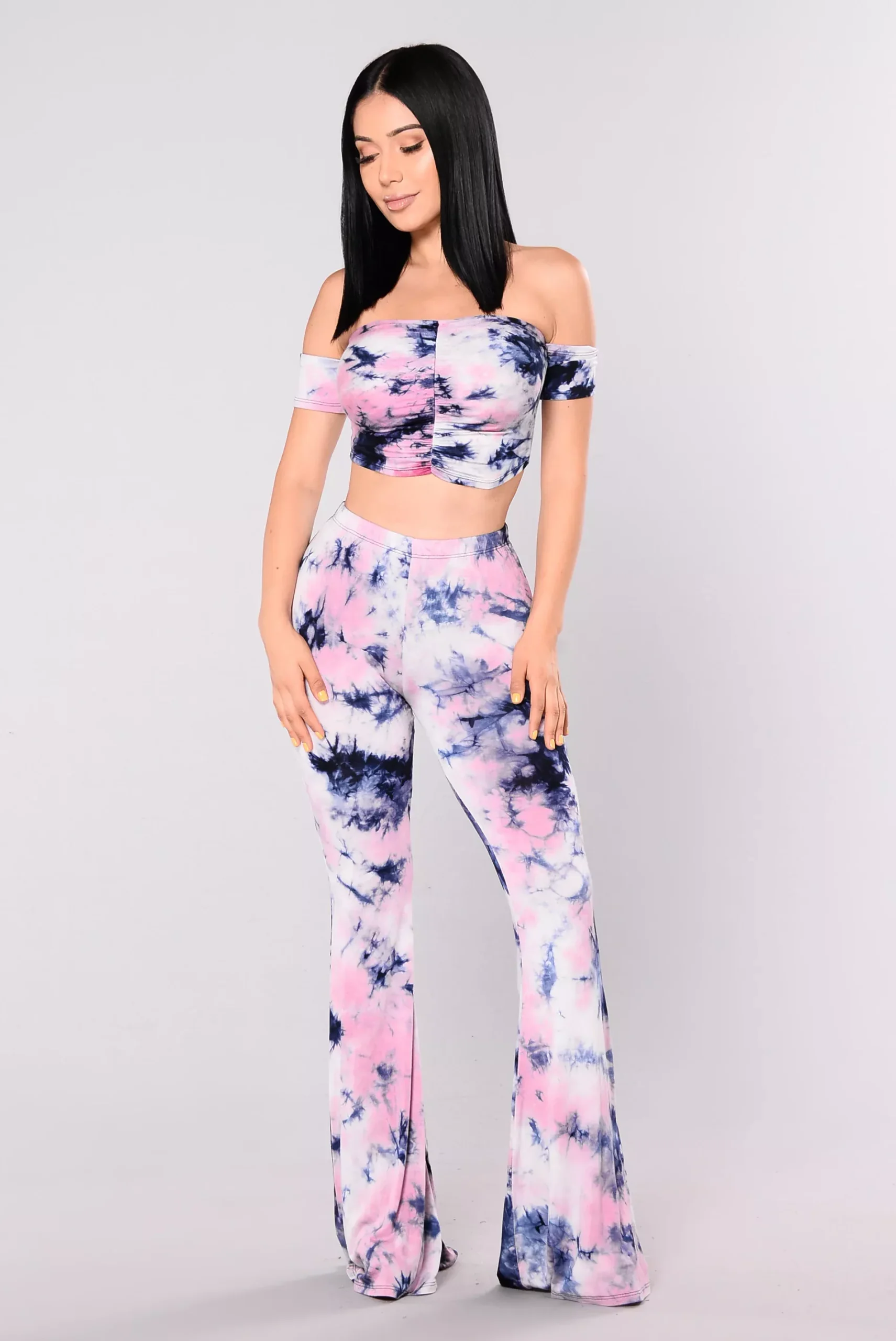 Bedford Tie Dye Set - Pink