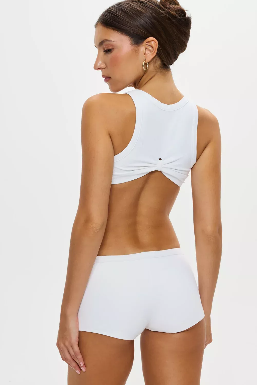 Belle Cheeky Swim Shorts - Opal Sun