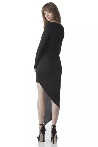 Black Asymmetric Dress