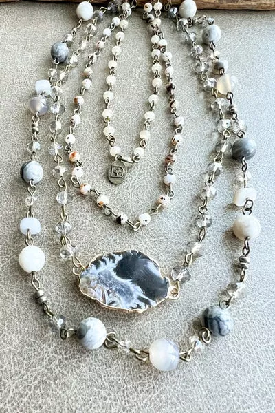 Blue Ocean Beauty Necklace