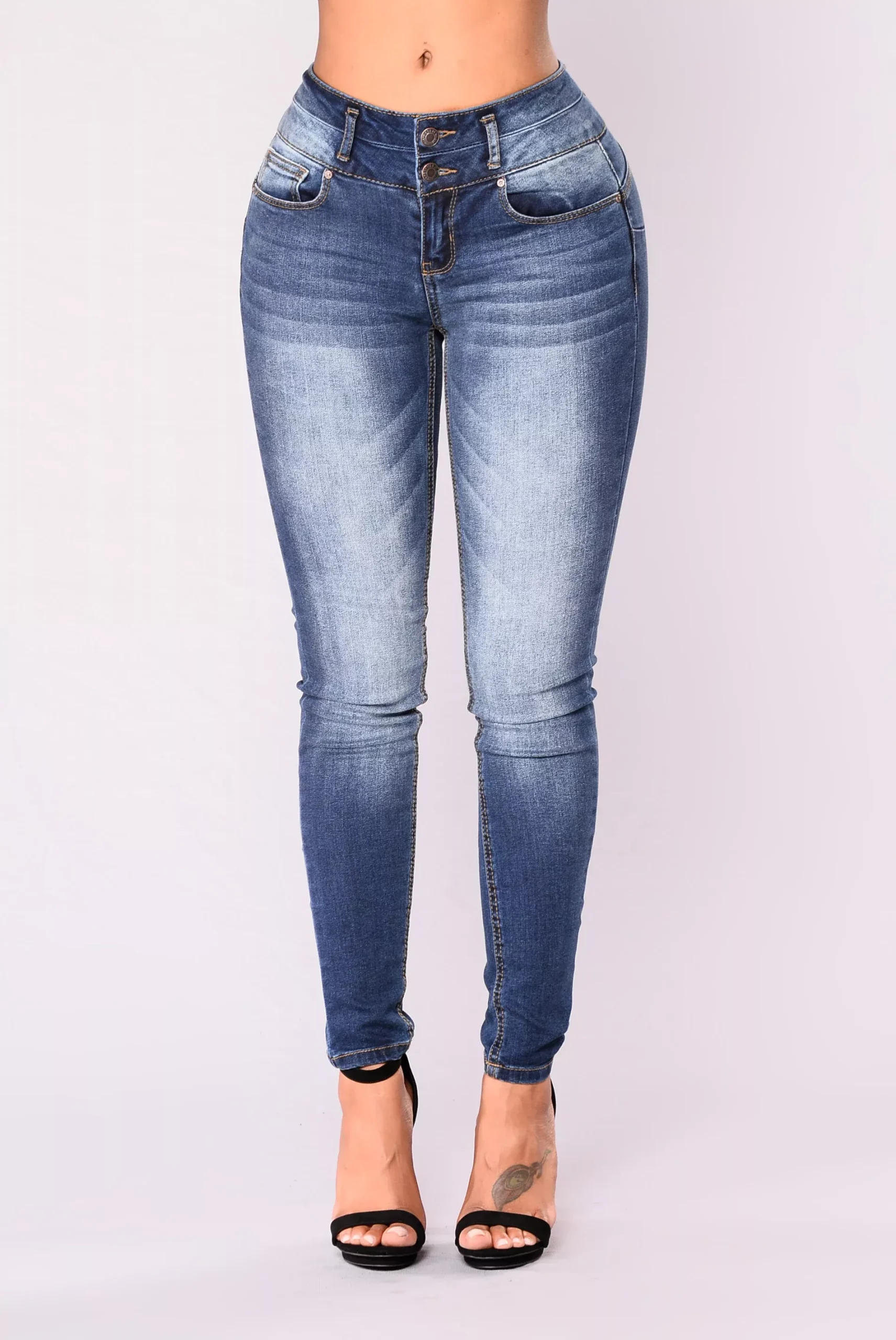 Body Right Booty Shaping Jeans - Dark Denim