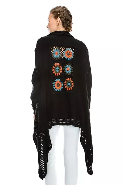 Bohemian Patchwork Sweater