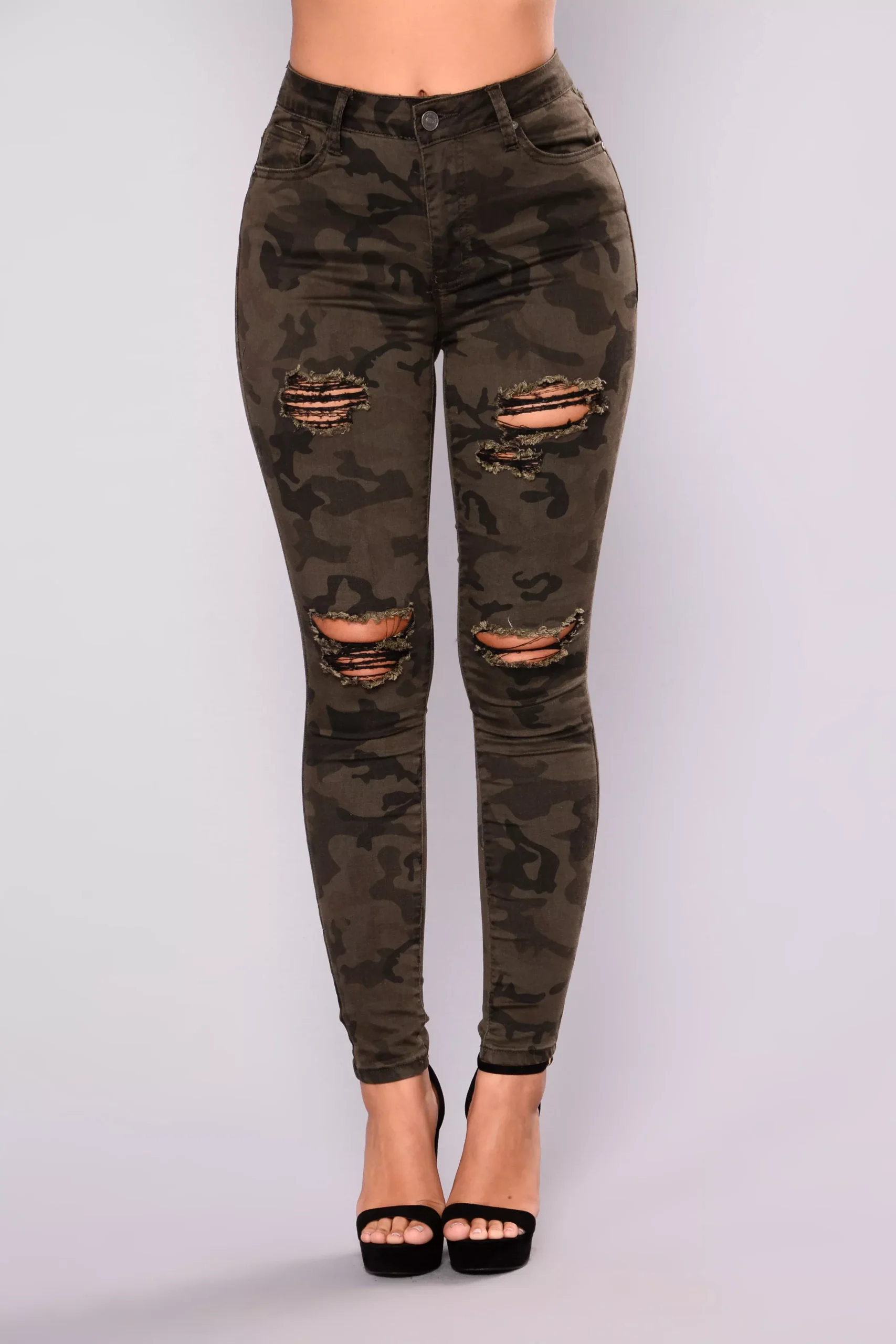 Bondi Skinny Jeans - Camouflage