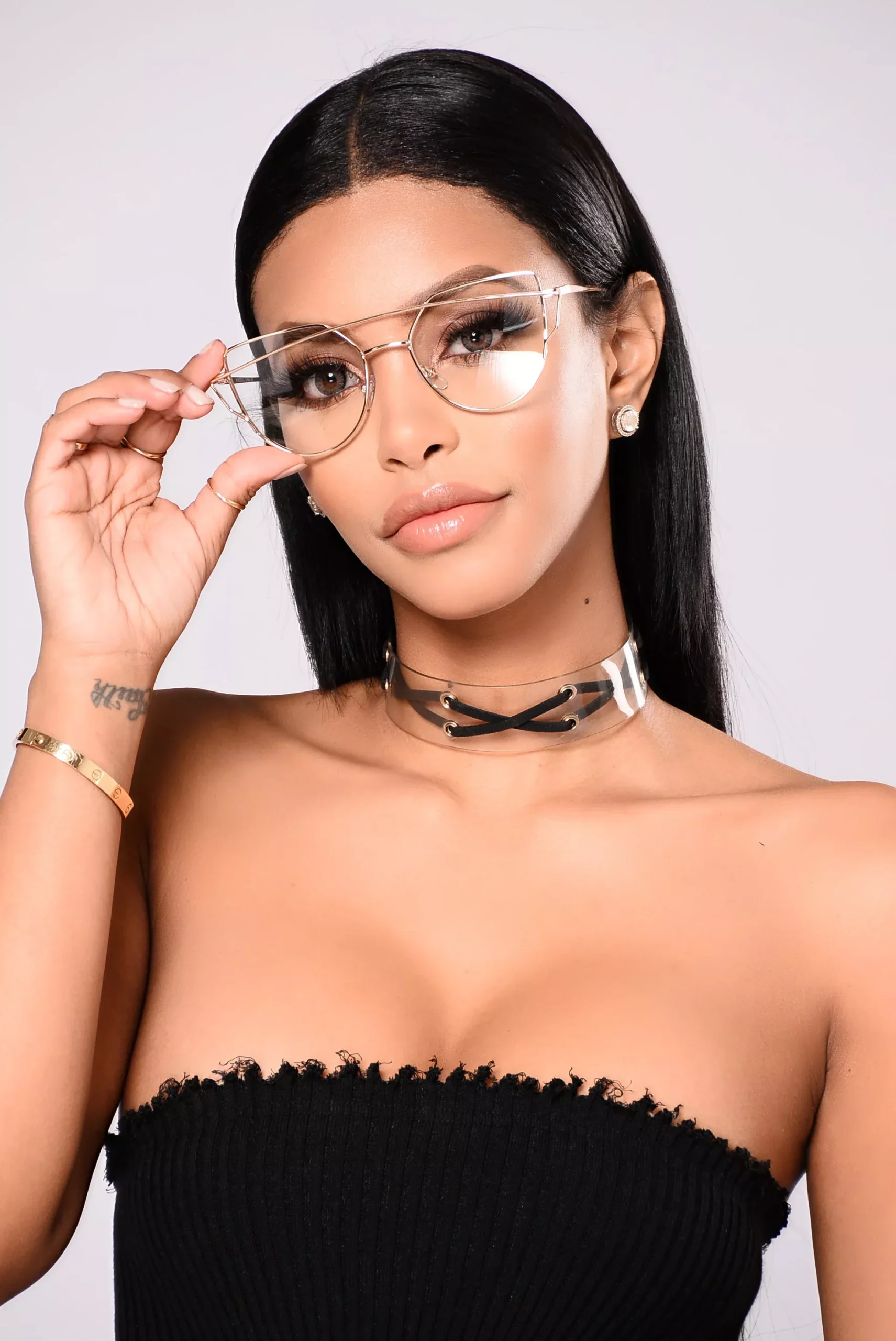 Book Smart Glasses - Gold