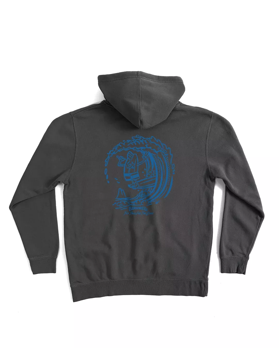 Bros Midweight Hoodie - Faded Black – Birdwell
