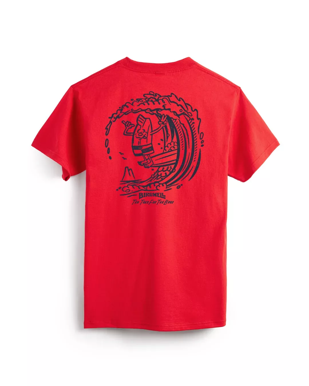 Bros T-Shirt - Fuji Red – Birdwell