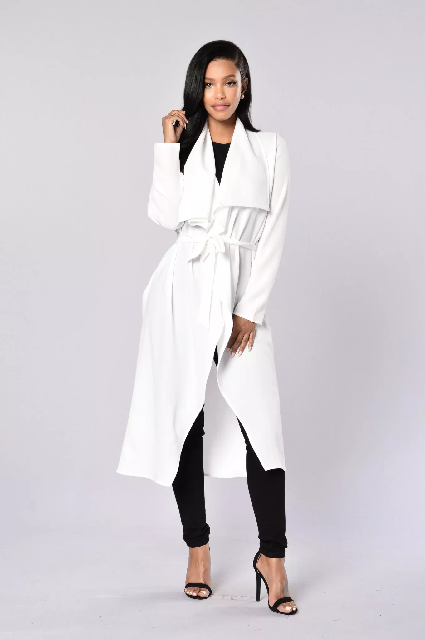 Business Casual Coat - White