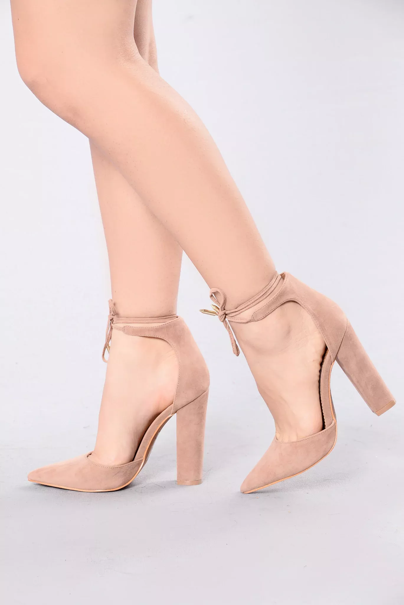 Can't Say No Heel - Taupe