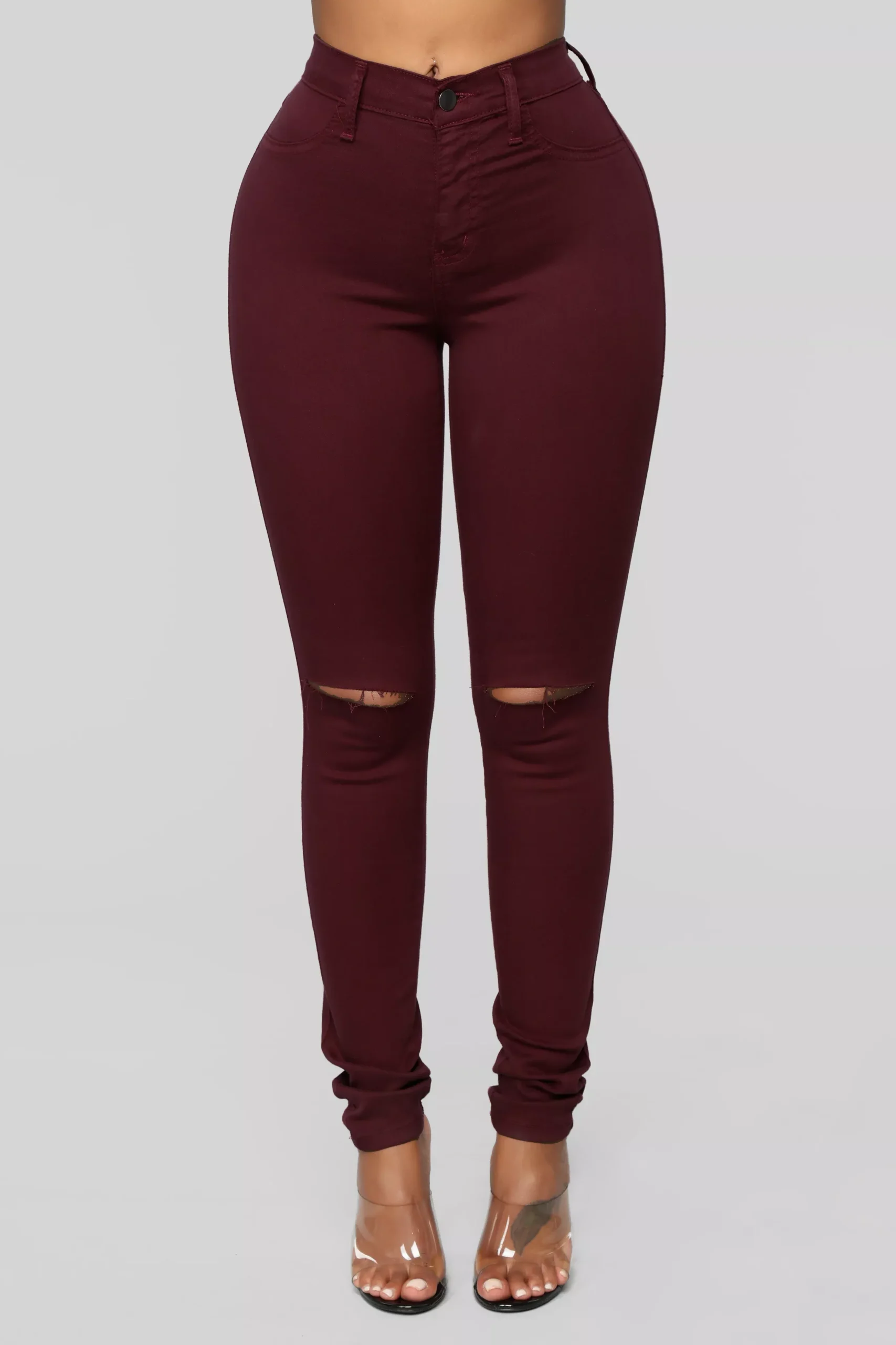 Canopy Jeans - Burgundy