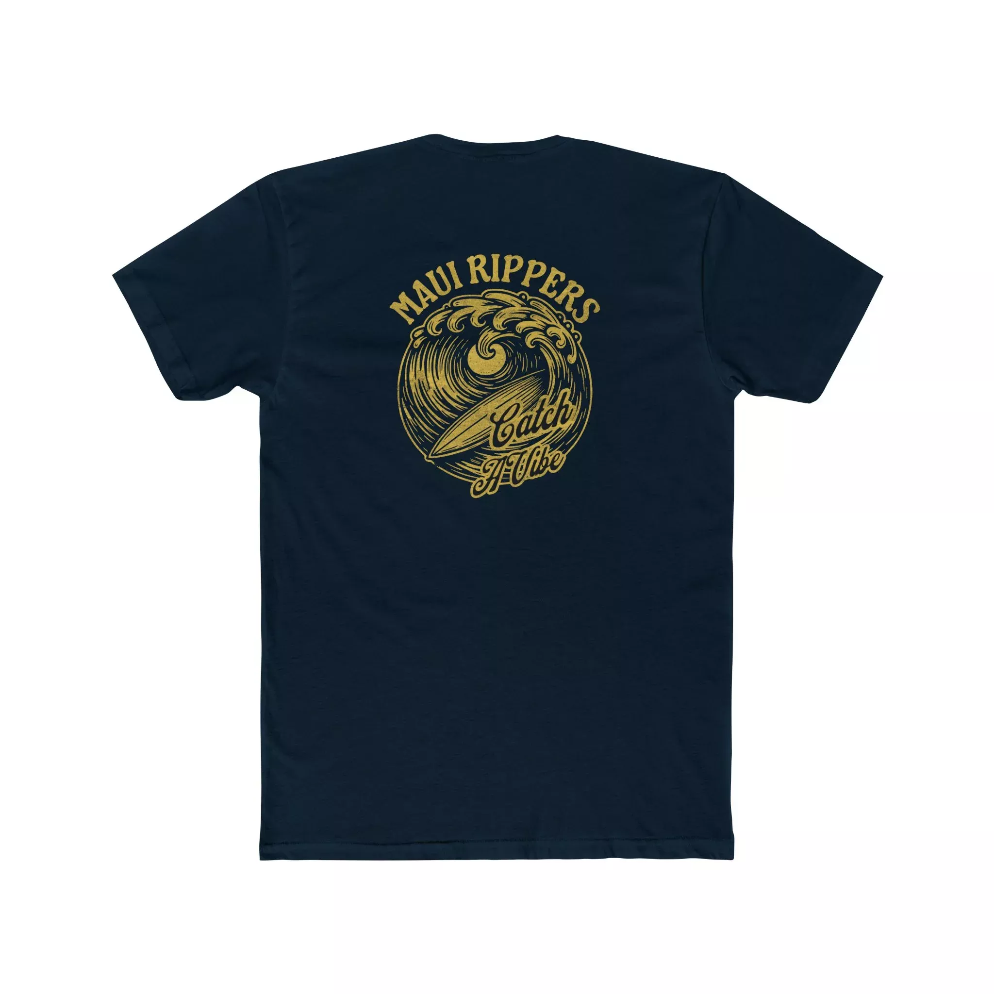 Catch A Vibe - Maui Ripper Men's Midnight Navy T-Shirt