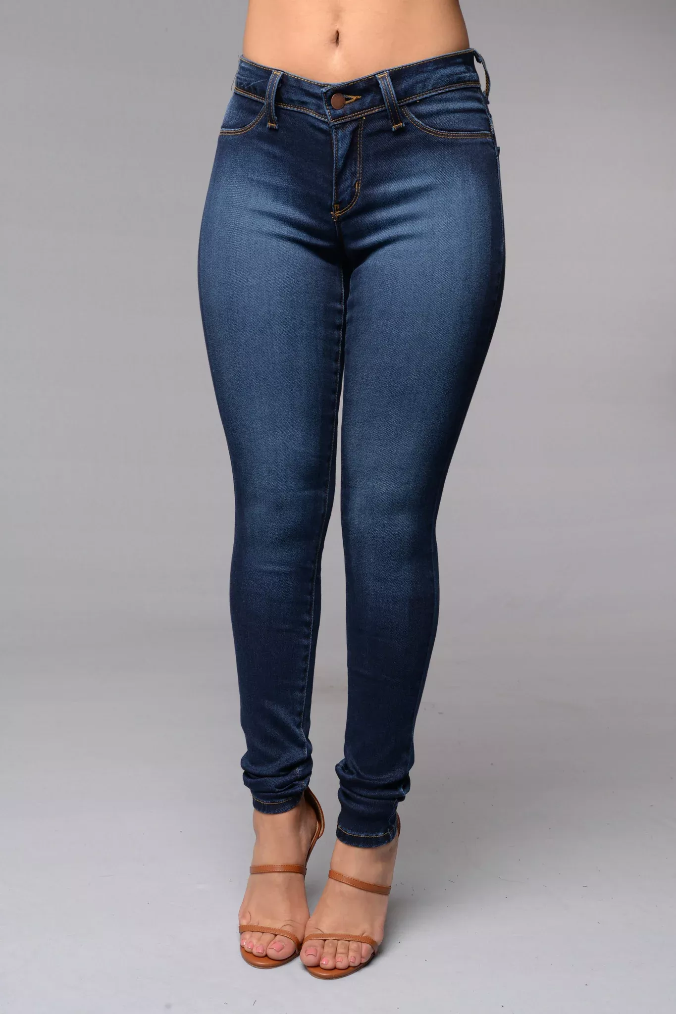 Caution Curves Ahead Jeans - Dark