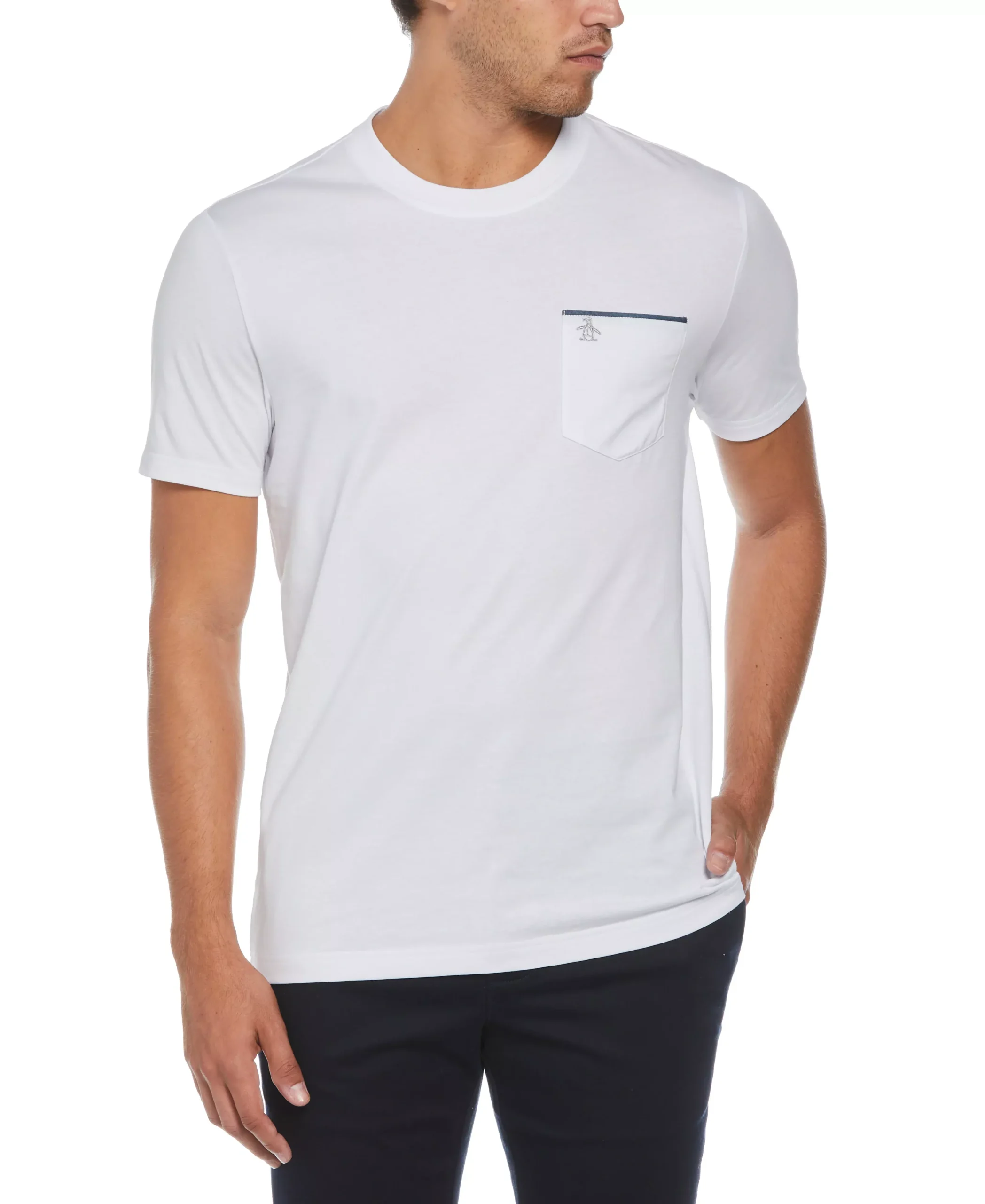Chambray Tipped Core Tee