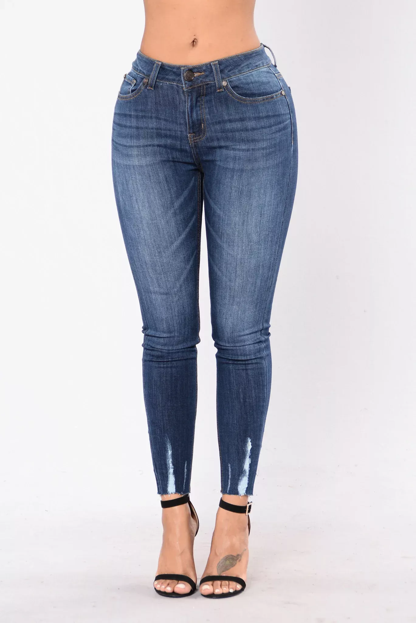 Charlotte Jeans - Medium Blue