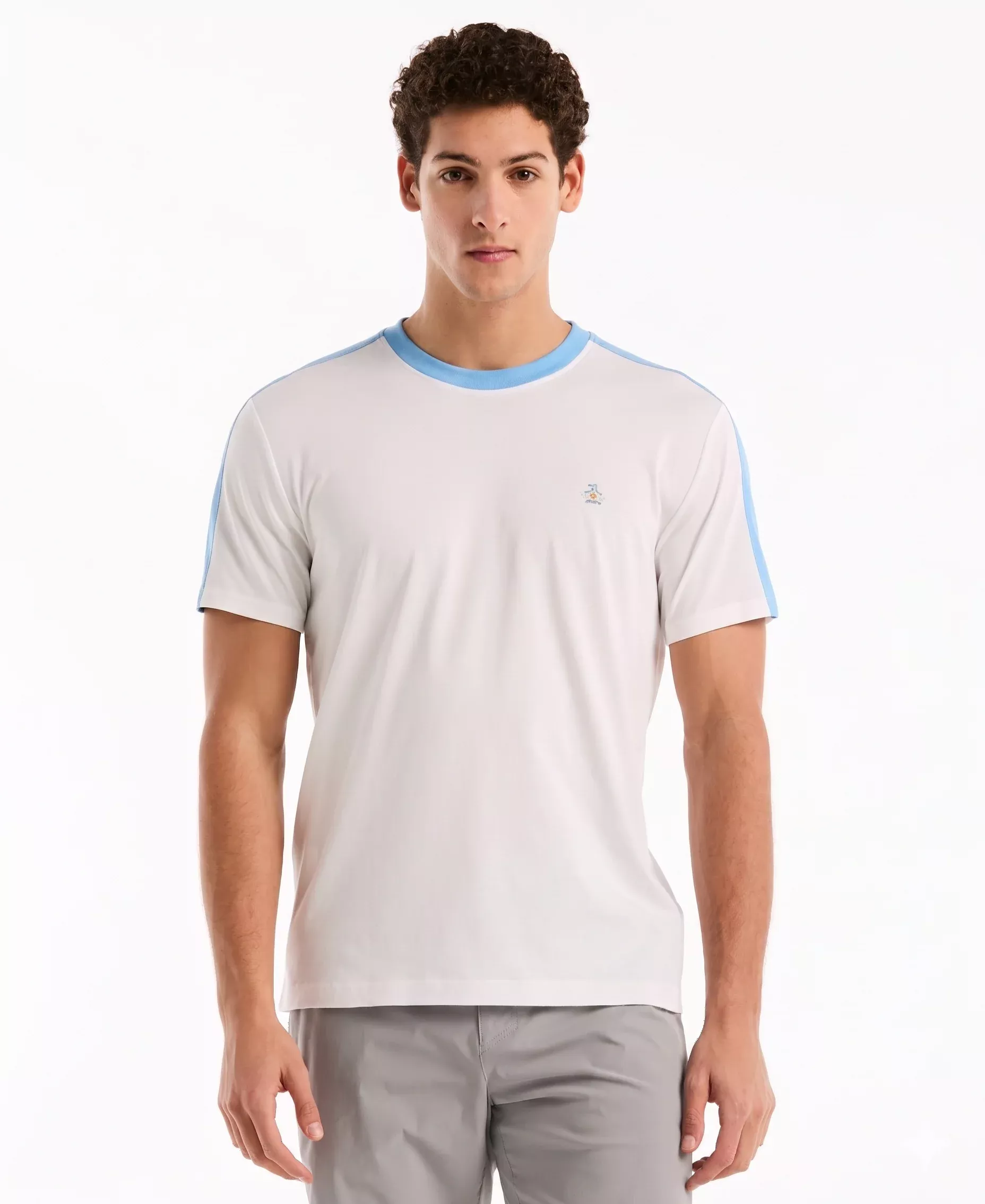 Color Block Cotton Tee Argentina Edition