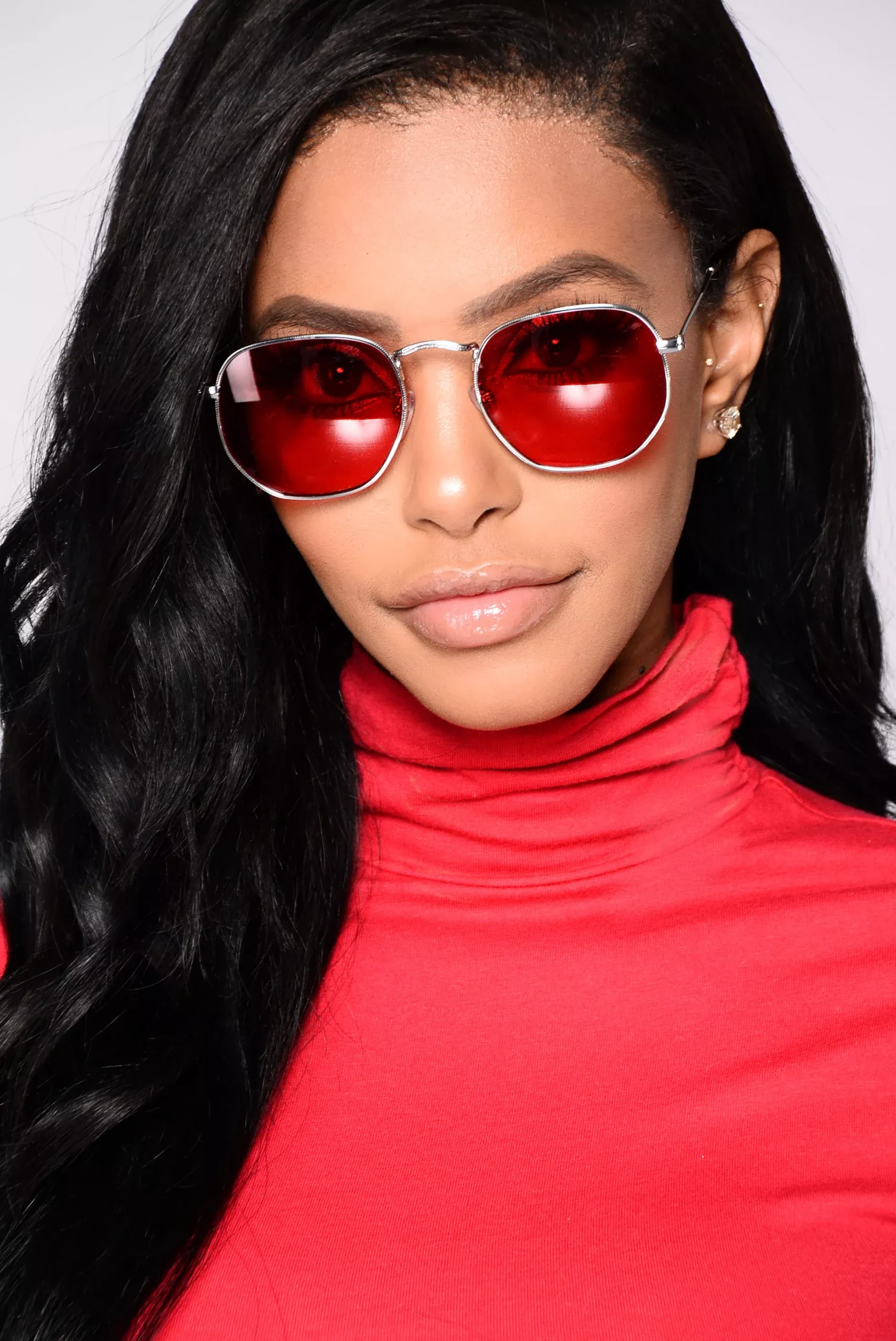 Color My World Sunglasses - Red