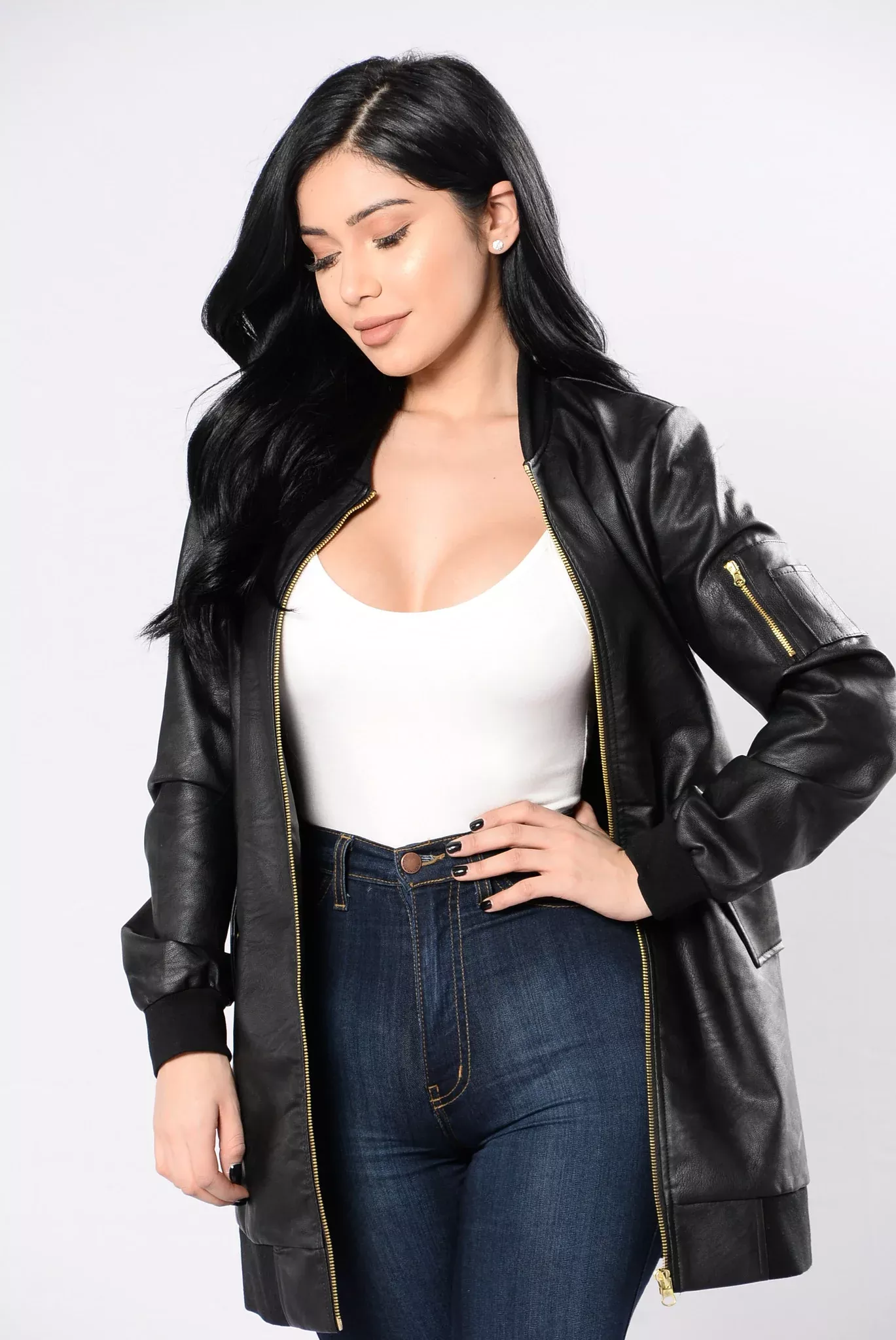 Come And Get It Bomber - Black