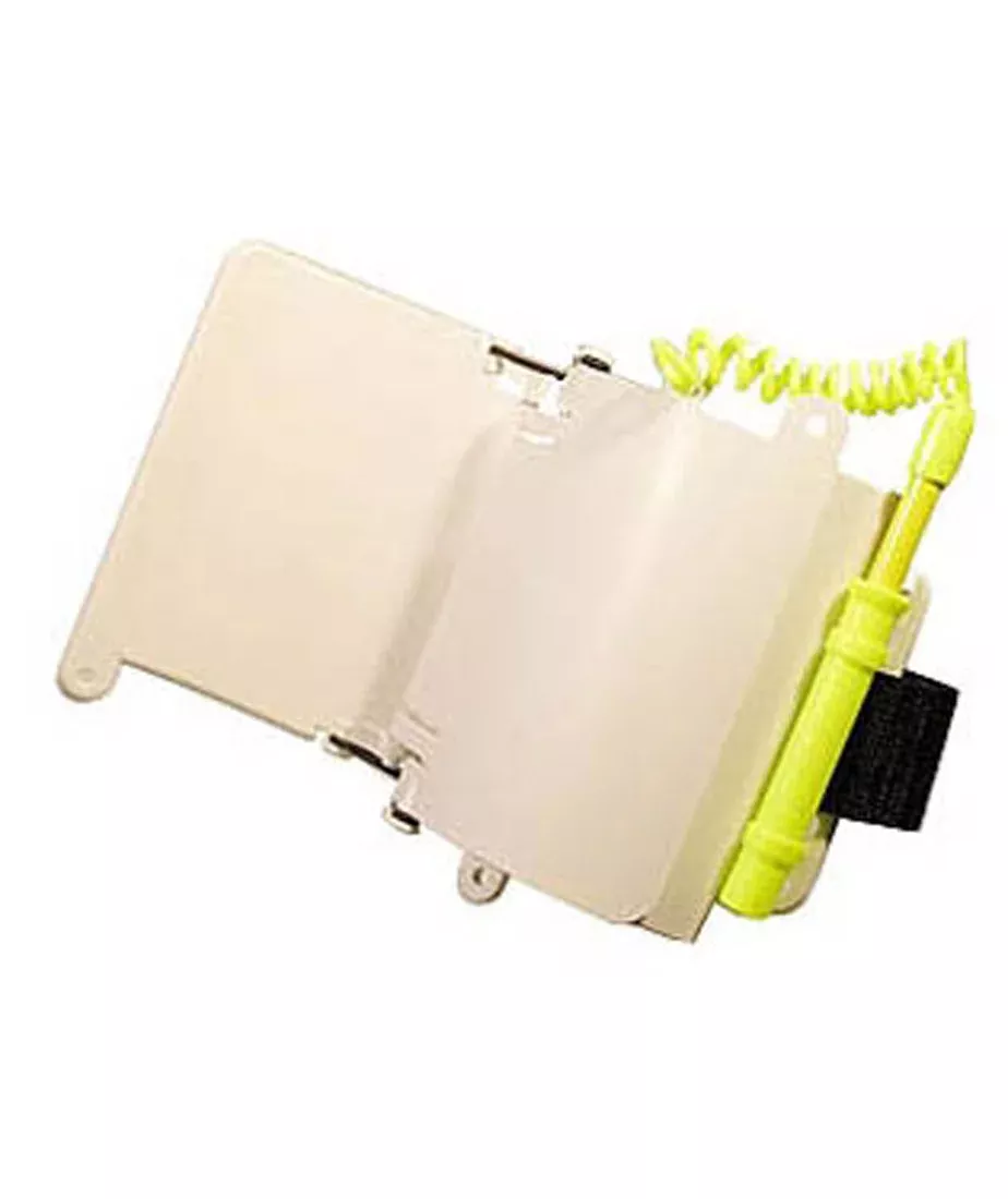 Communicate Under Water - Deluxe Wrist Band Writing Slate/Table