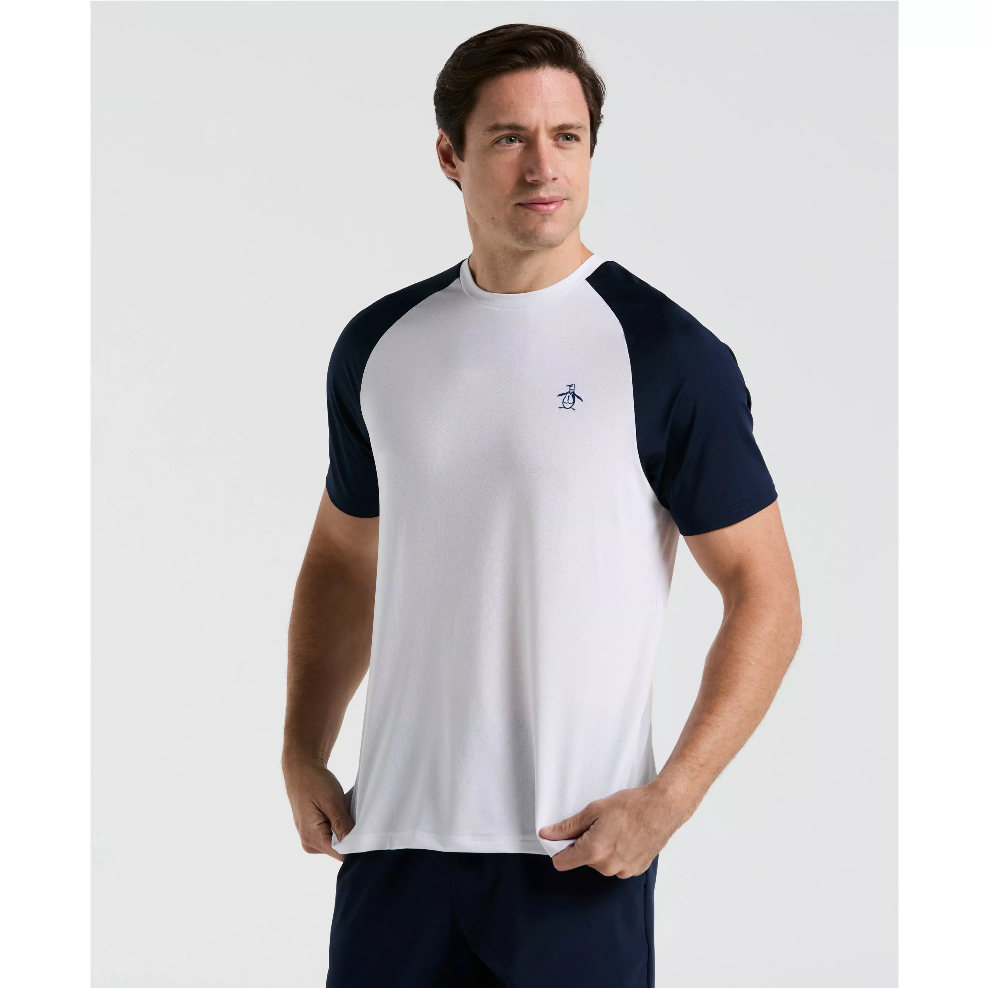 Core Blocked Performance Tennis Tee