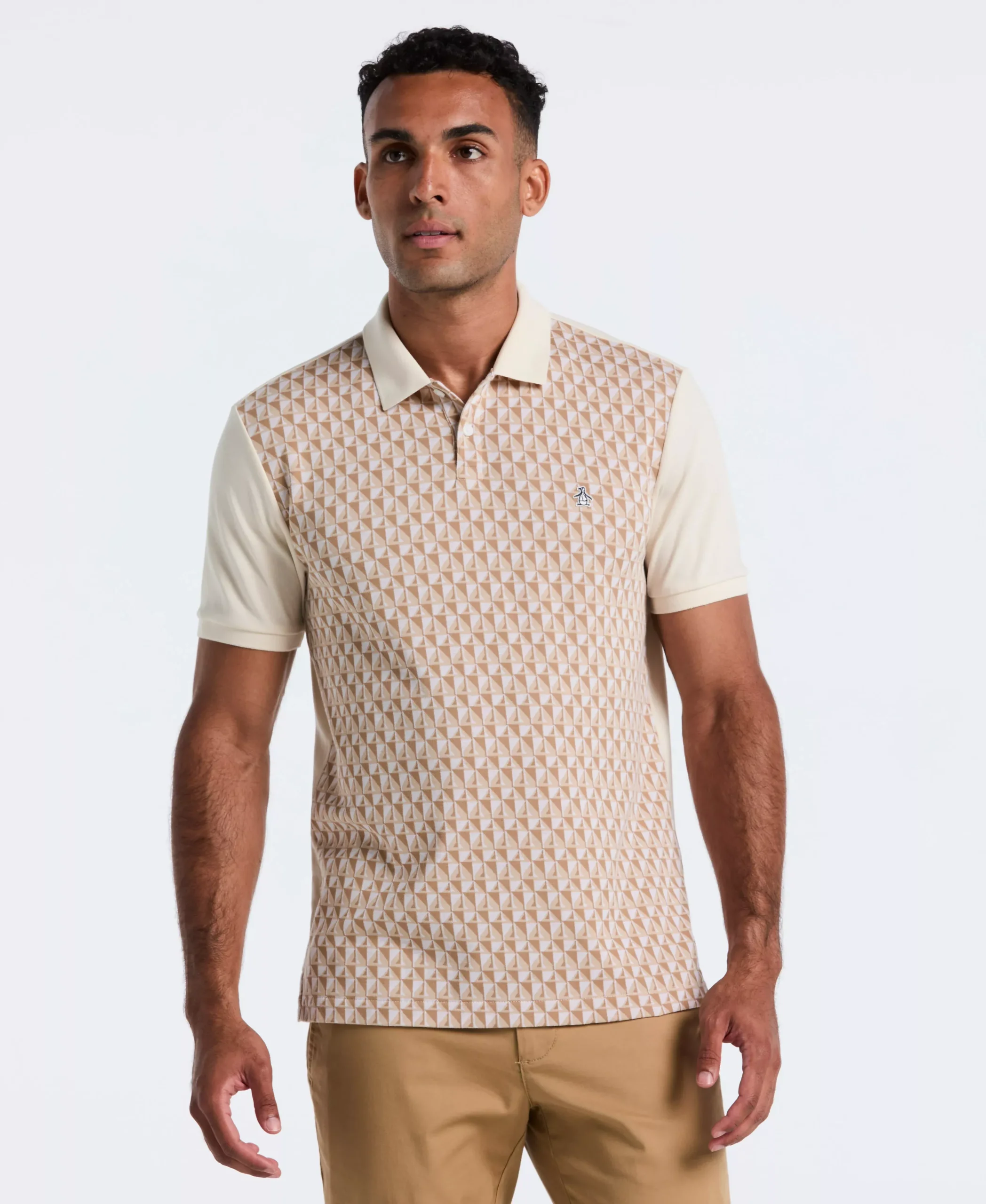 Cotton Martini Print Polo