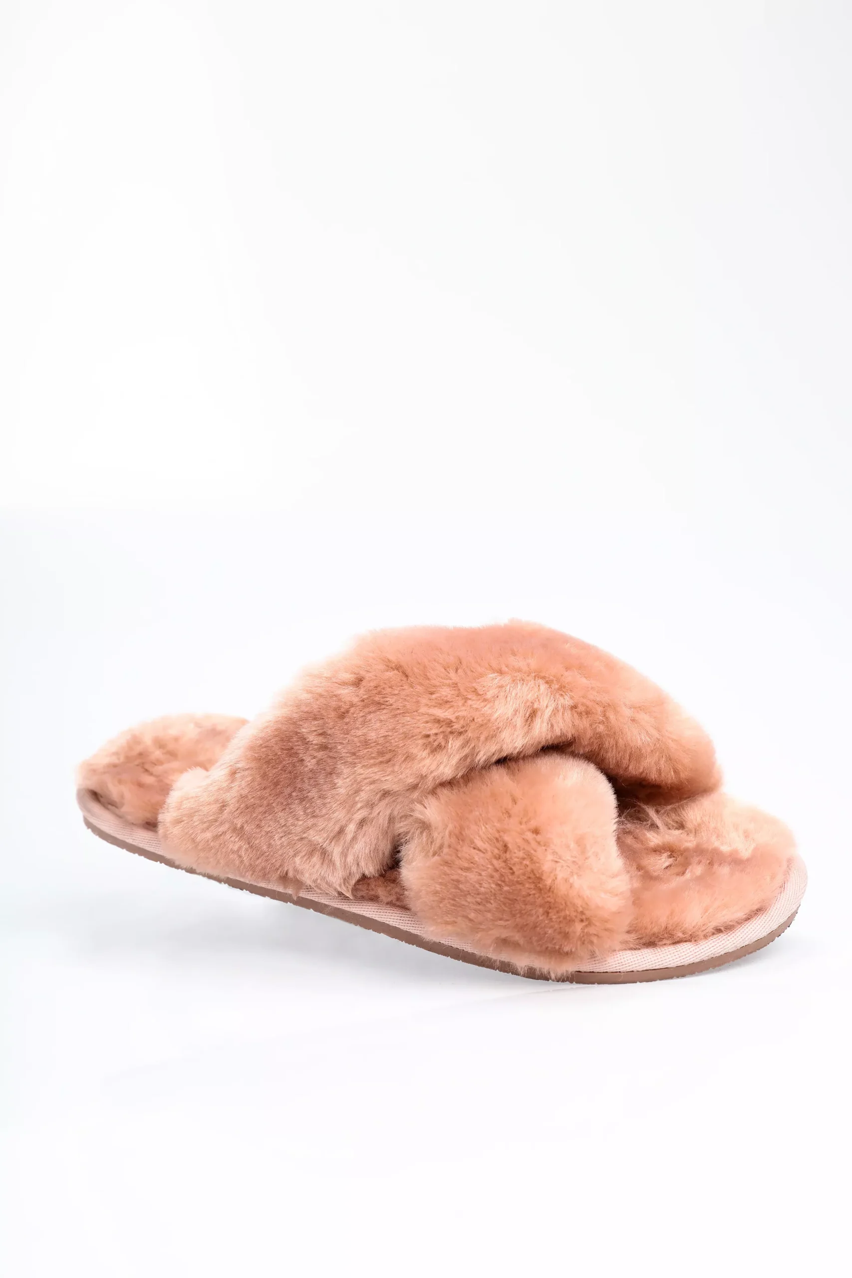 Cozy Toes Sliders - Mauve