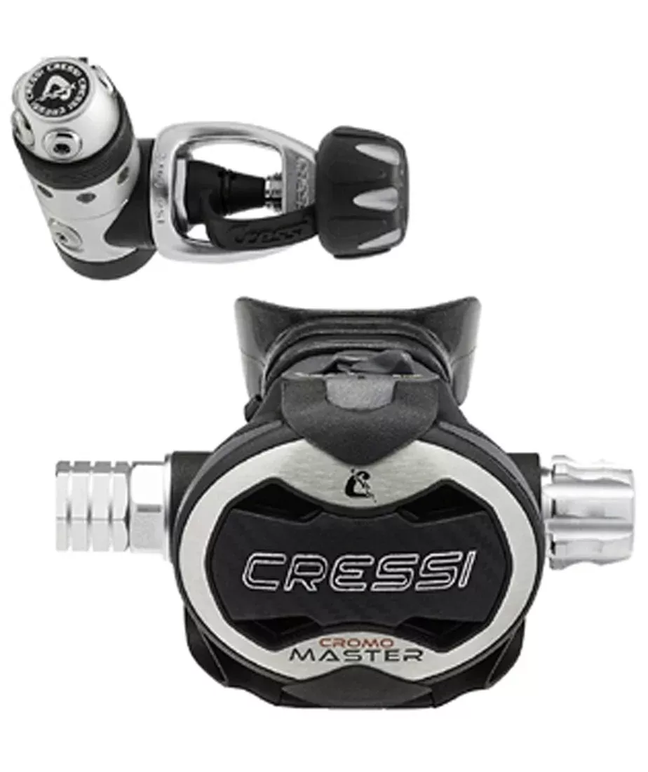Cressi AC10V Master Cromo Regulator Set