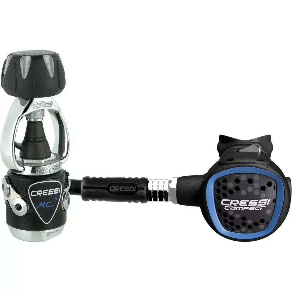 Cressi MC9 Compact Regulator 1st & 2nd Stage Set