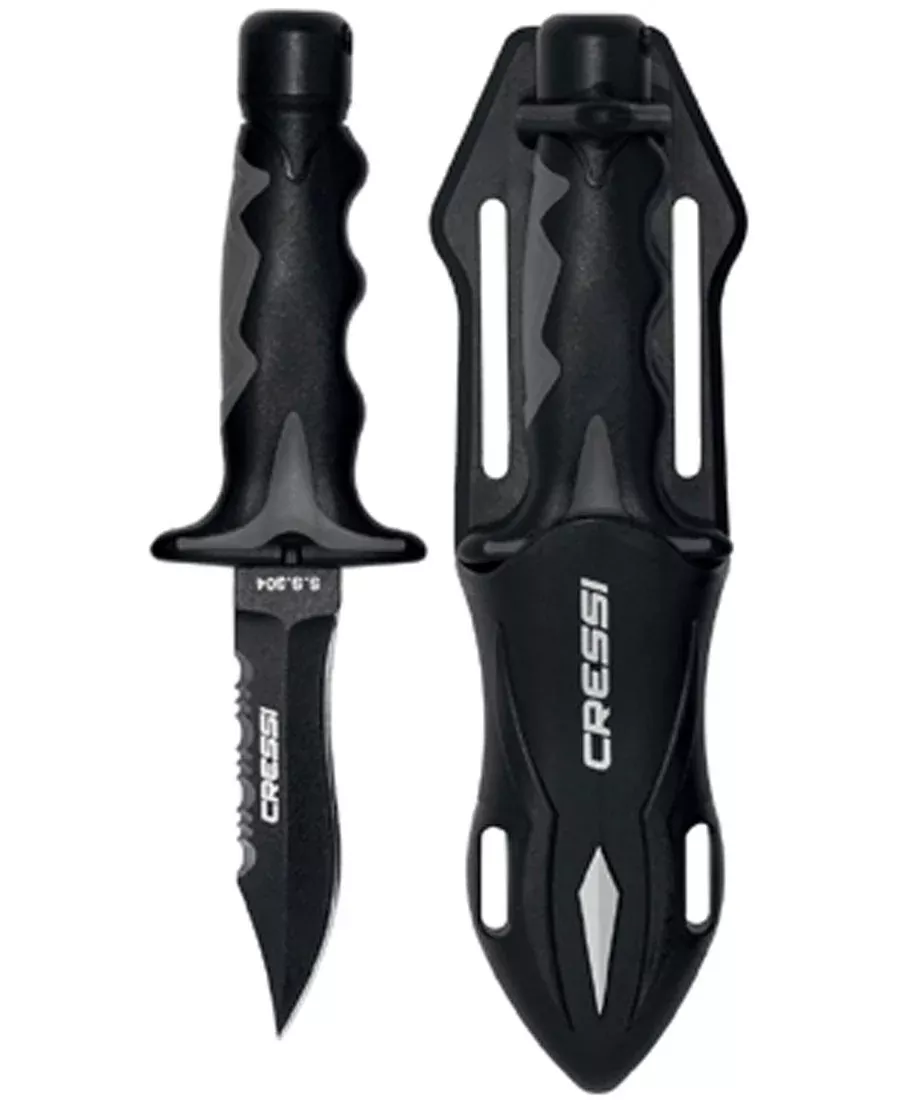 Cressi Predator Knife Sharp Tip Dive Knife
